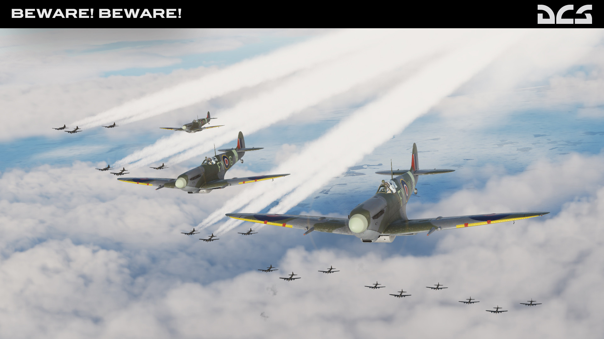 DCS World: Spitfire Beware! Beware! Campaign by Reflected Simulations