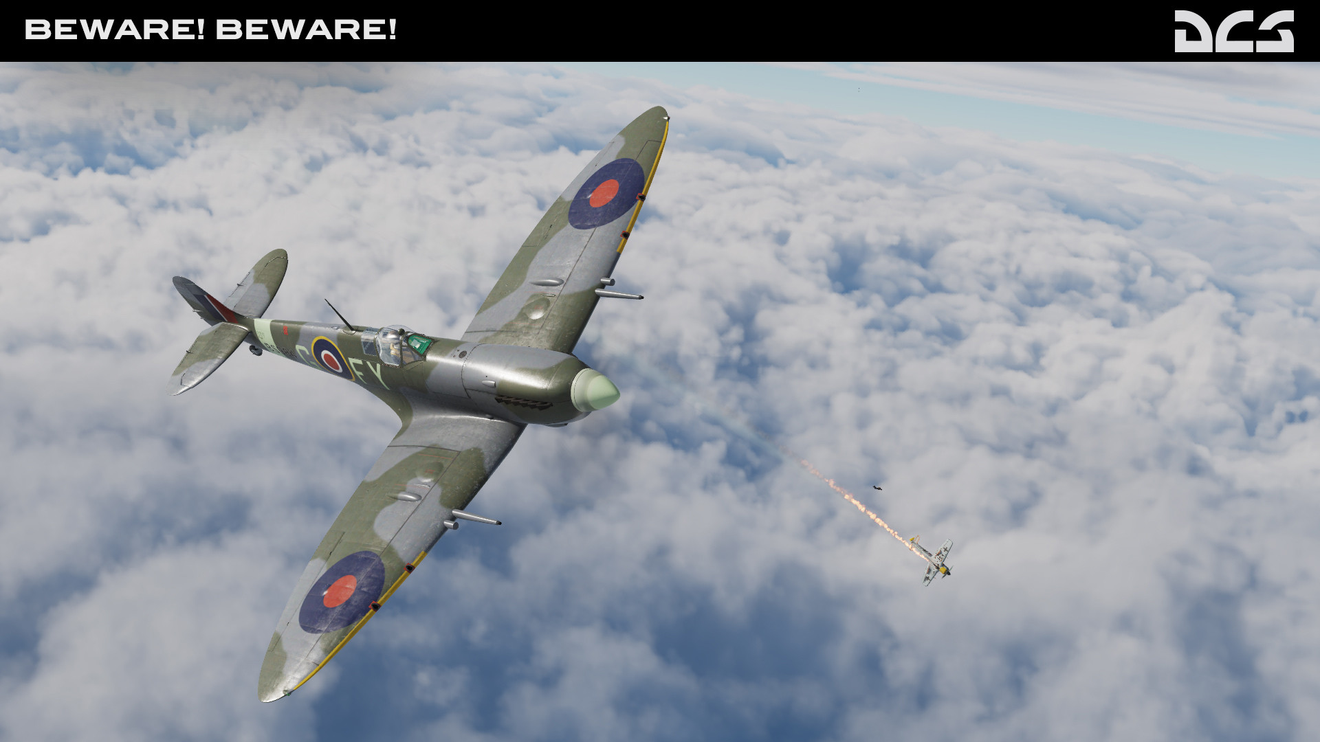 DCS World: Spitfire Beware! Beware! Campaign by Reflected Simulations