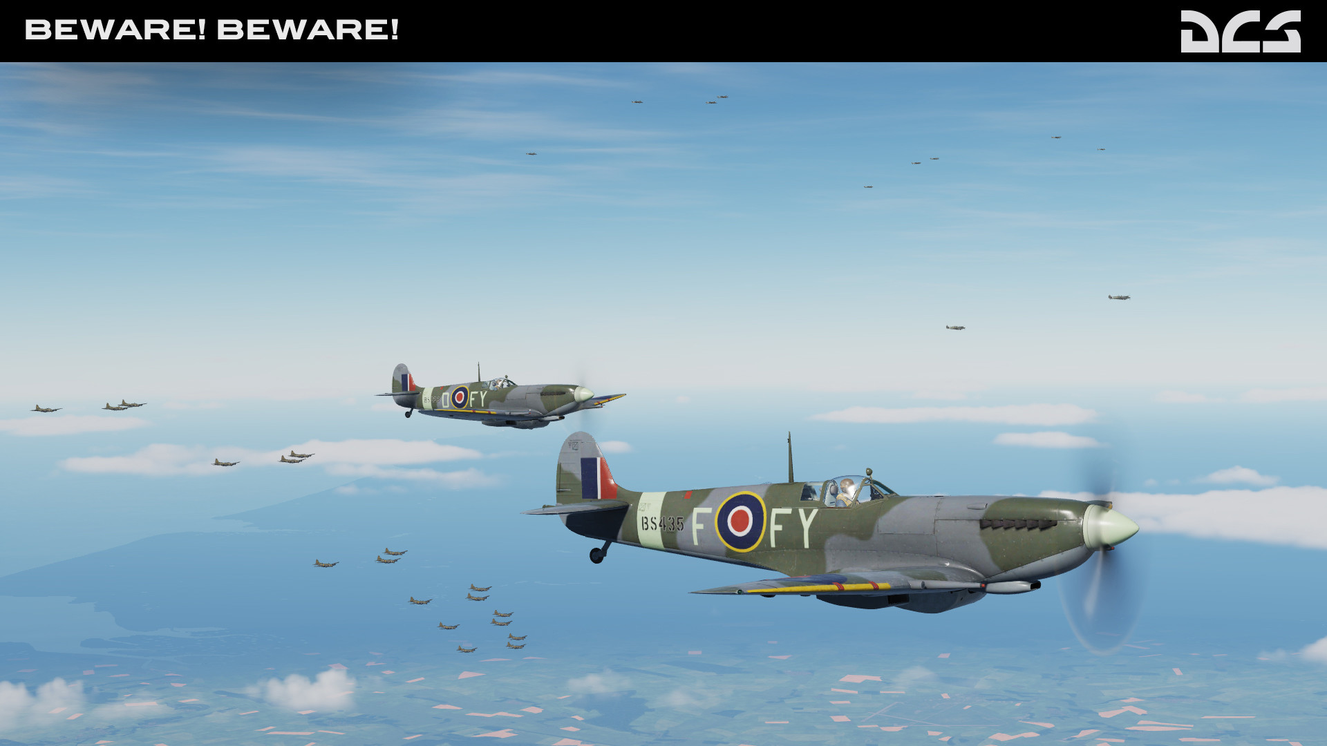 DCS World: Spitfire Beware! Beware! Campaign by Reflected Simulations