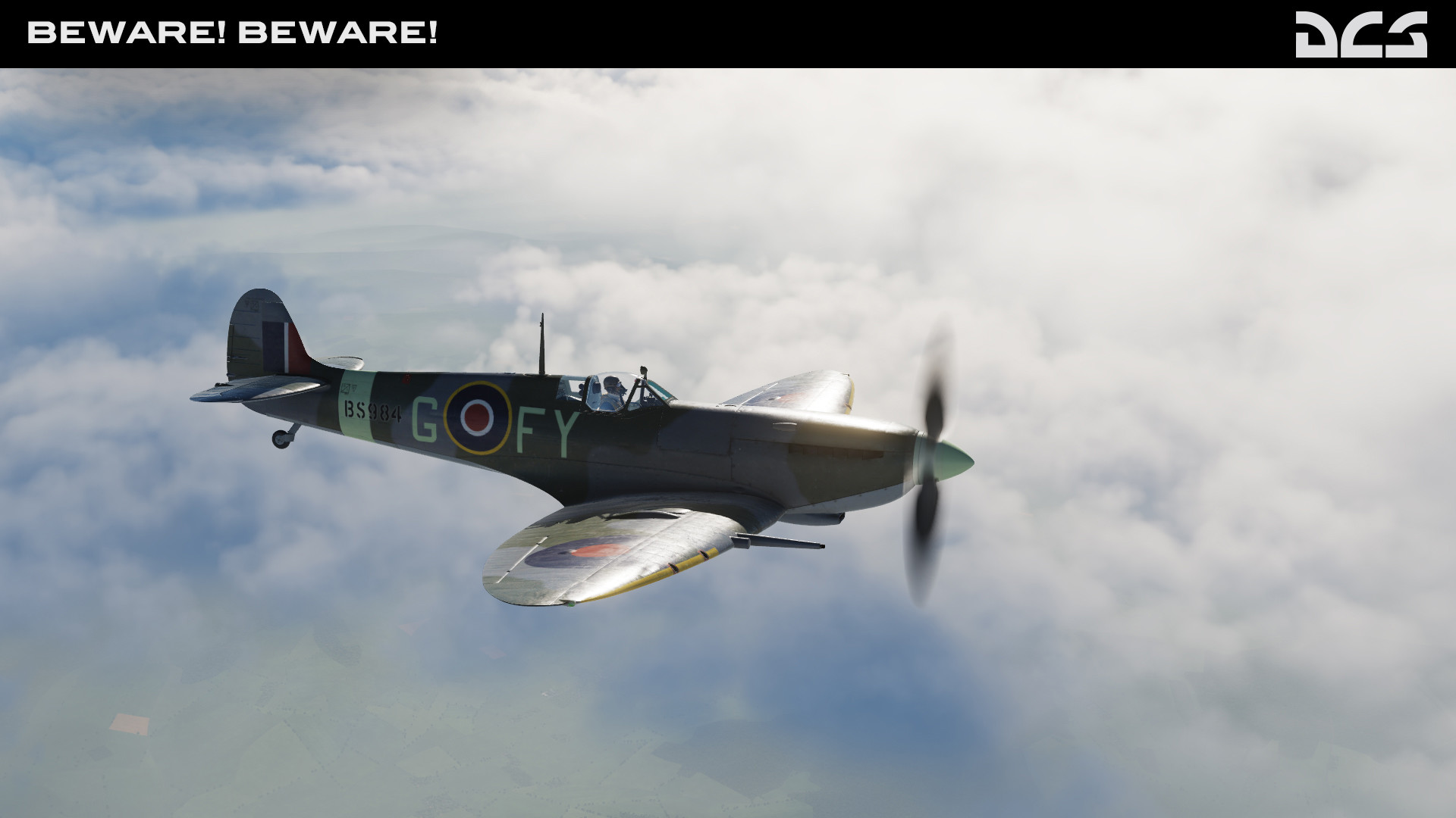 DCS World: Spitfire Beware! Beware! Campaign by Reflected Simulations