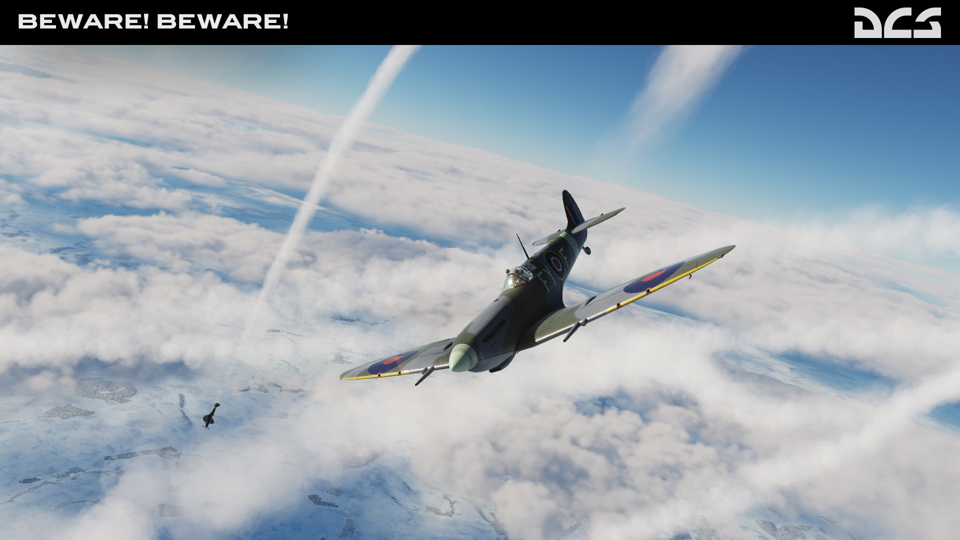 DCS World: Spitfire Beware! Beware! Campaign by Reflected Simulations