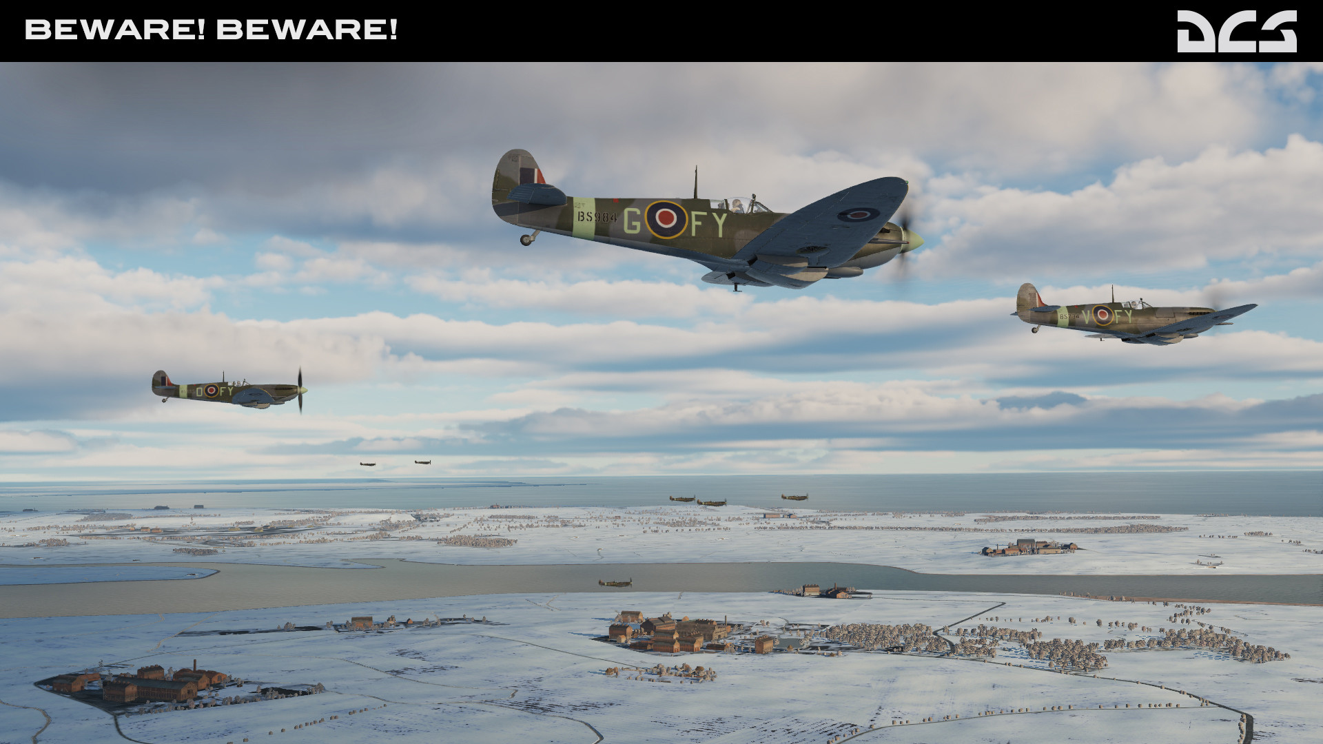 DCS World: Spitfire Beware! Beware! Campaign by Reflected Simulations