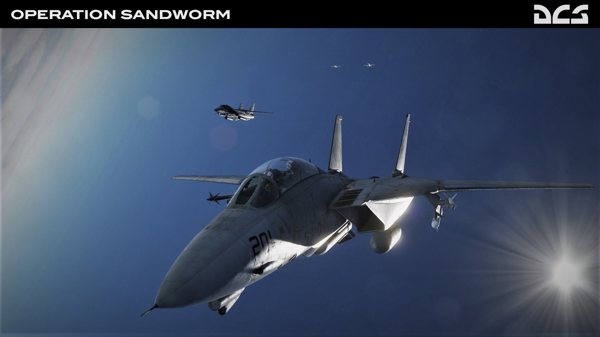 DCS World: F-14B Operation Sandworm Campaign by Sandman Simulations