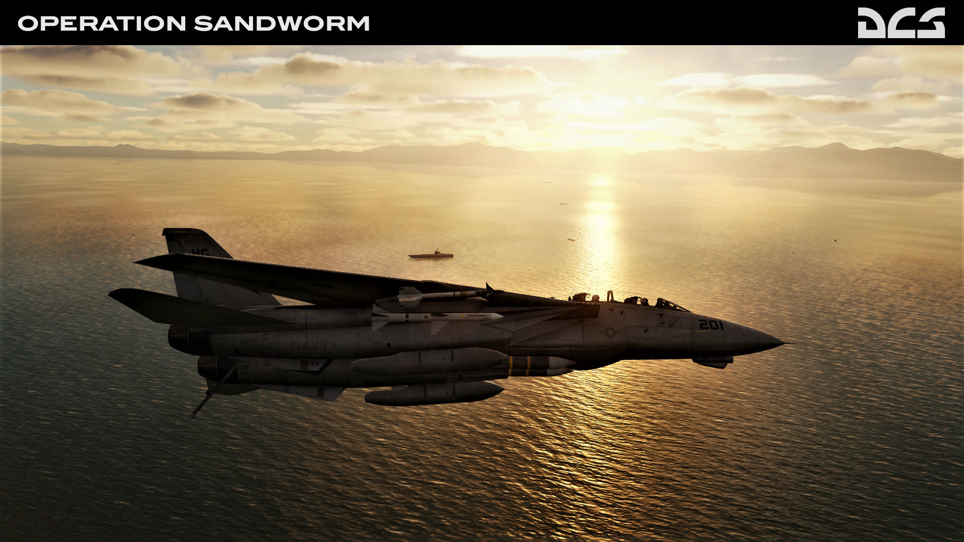 DCS World: F-14B Operation Sandworm Campaign by Sandman Simulations