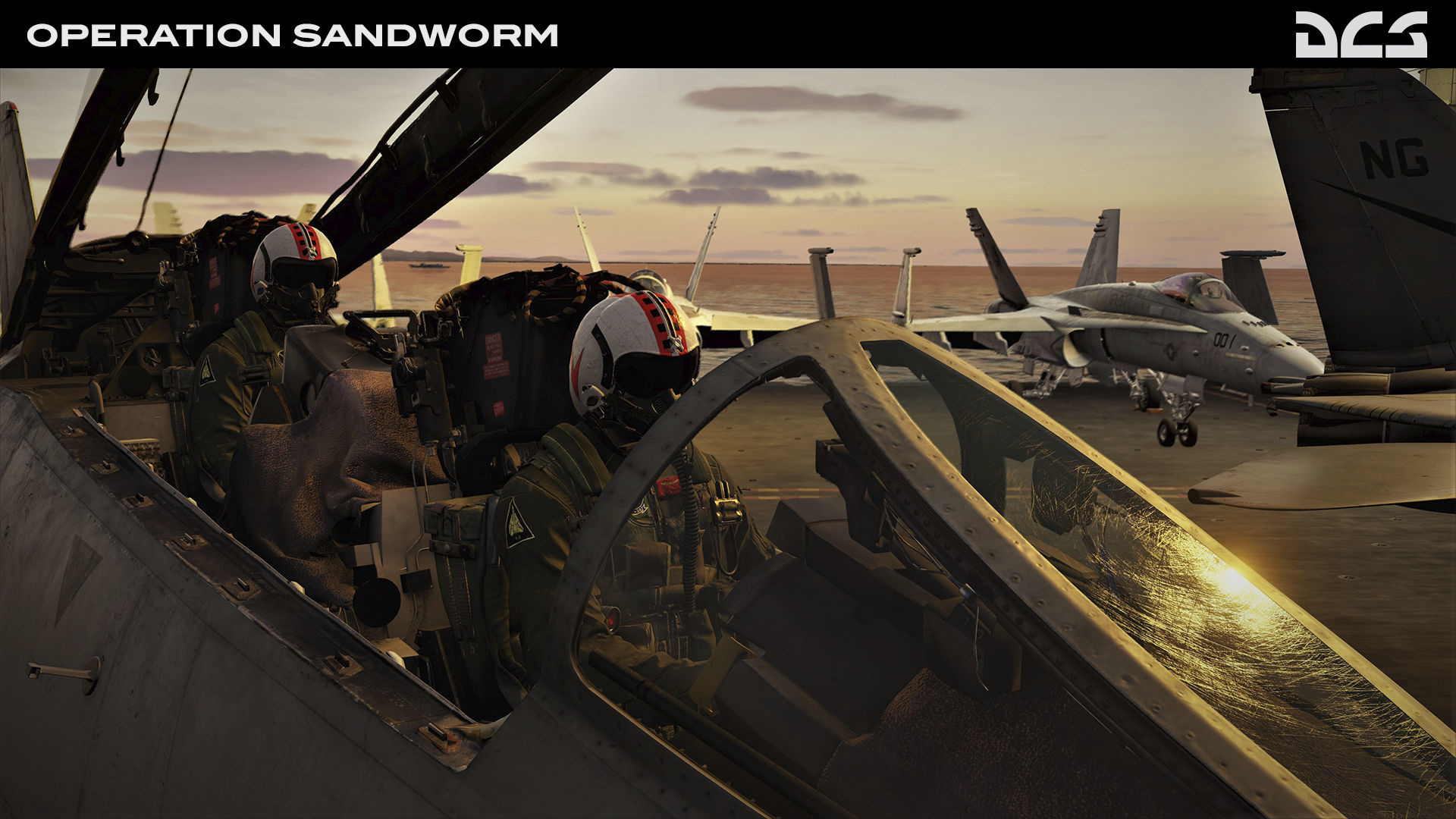DCS World: F-14B Operation Sandworm Campaign by Sandman Simulations