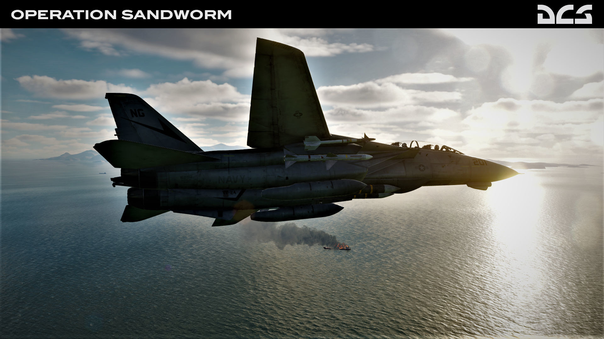 DCS World: F-14B Operation Sandworm Campaign by Sandman Simulations