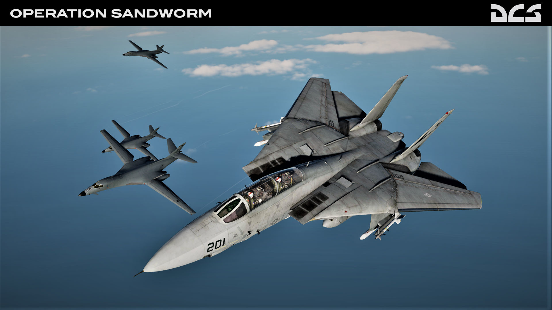 DCS World: F-14B Operation Sandworm Campaign by Sandman Simulations