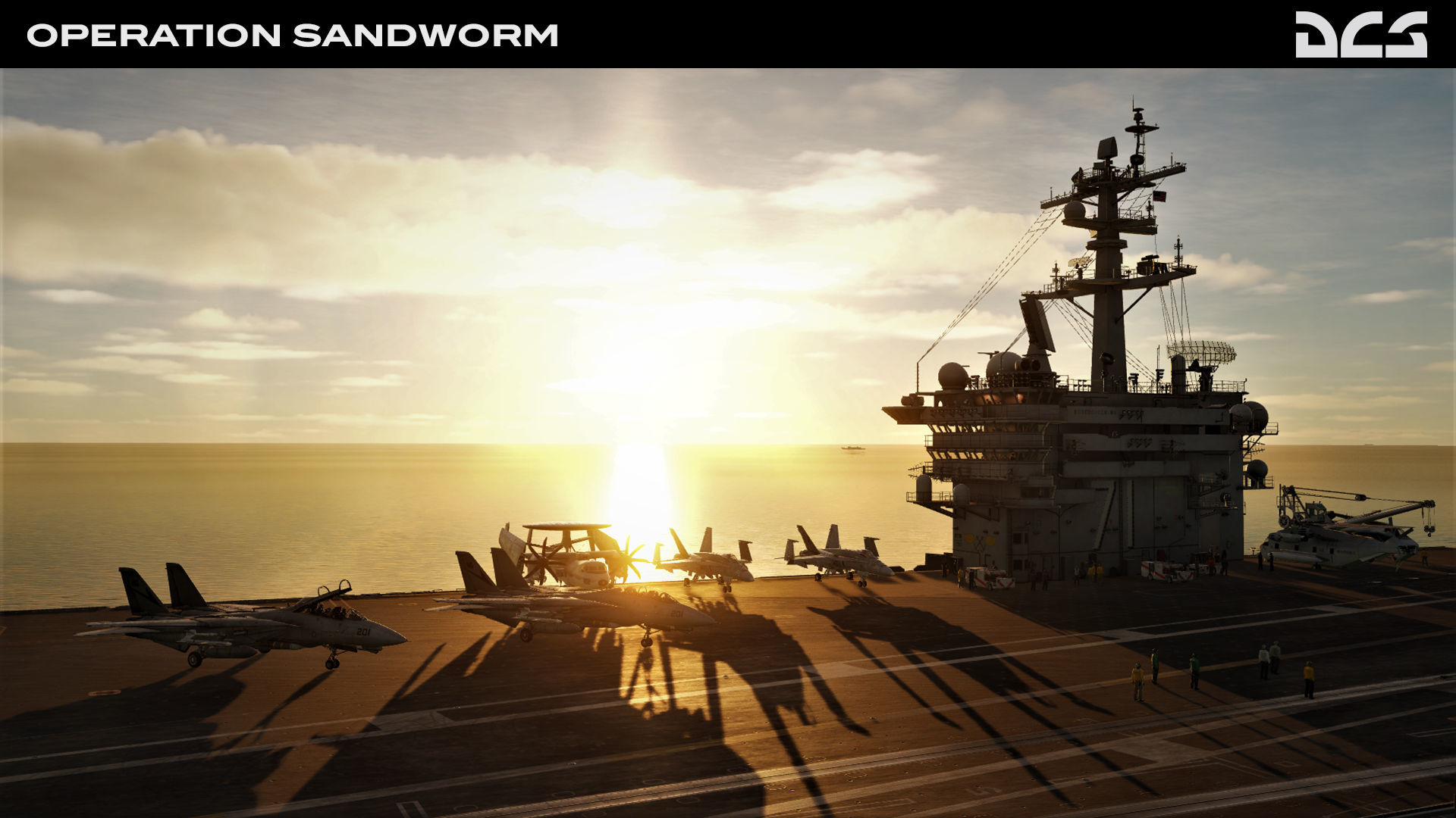 DCS World: F-14B Operation Sandworm Campaign by Sandman Simulations