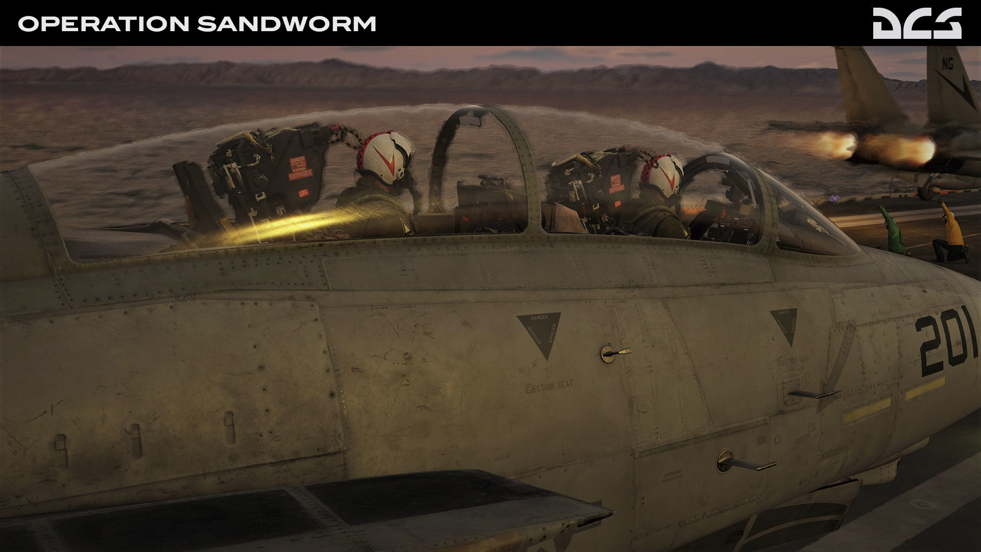 DCS World: F-14B Operation Sandworm Campaign by Sandman Simulations