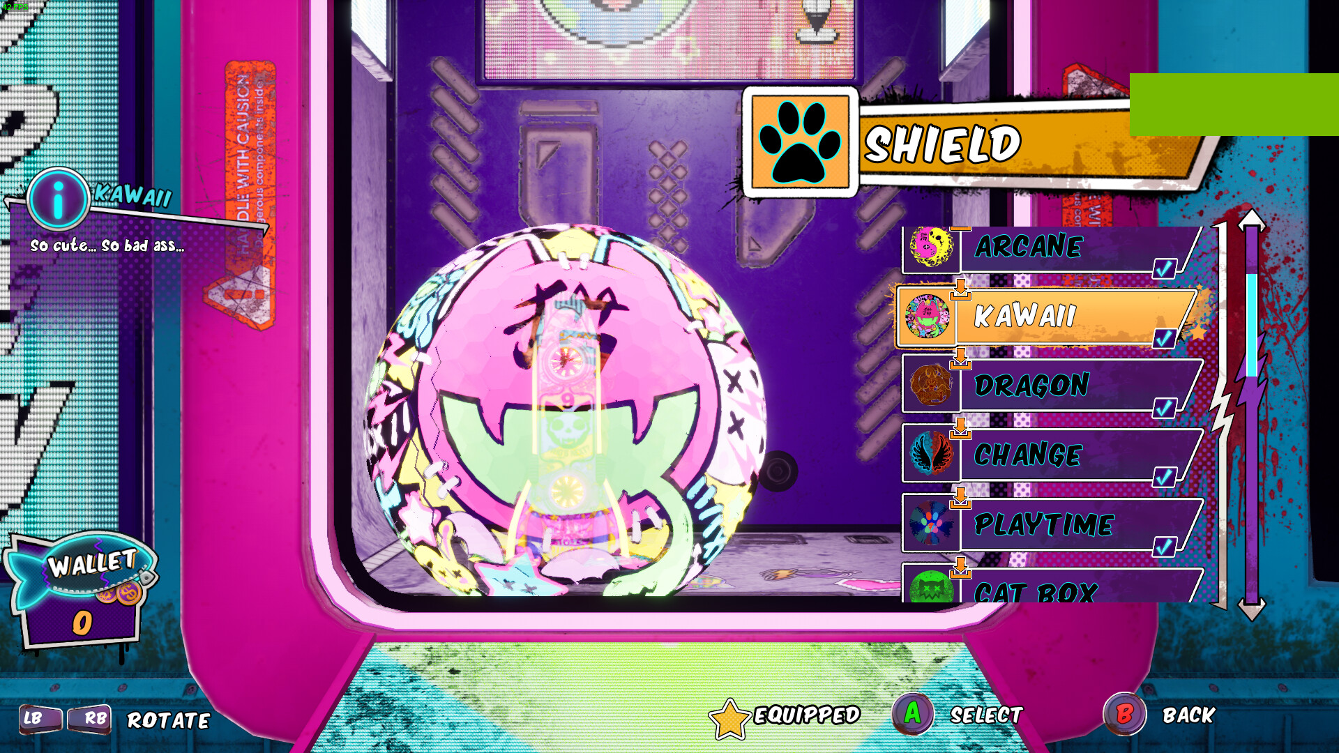 Gori: Cuddly Carnage – Neon Neko Triple Skin Pack