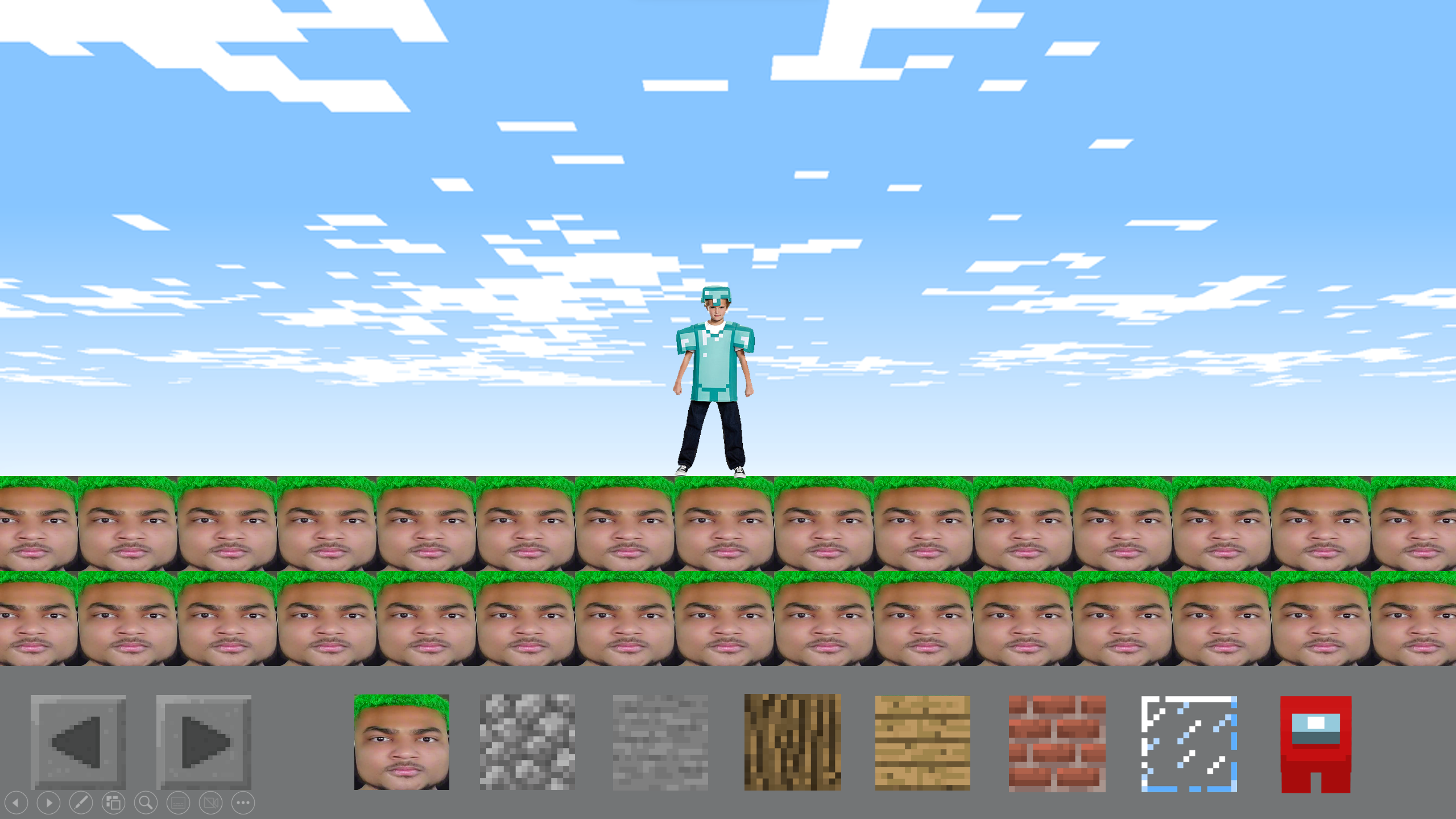 Minecraft Powerpoint Edition