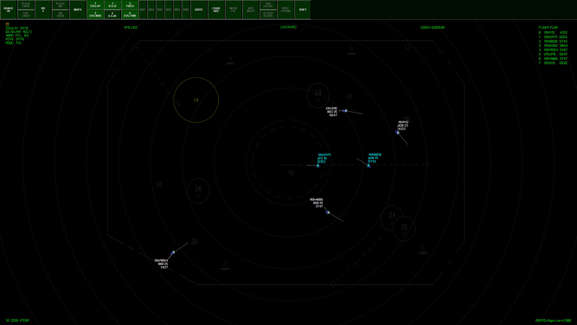 Vterm ATC Simulator