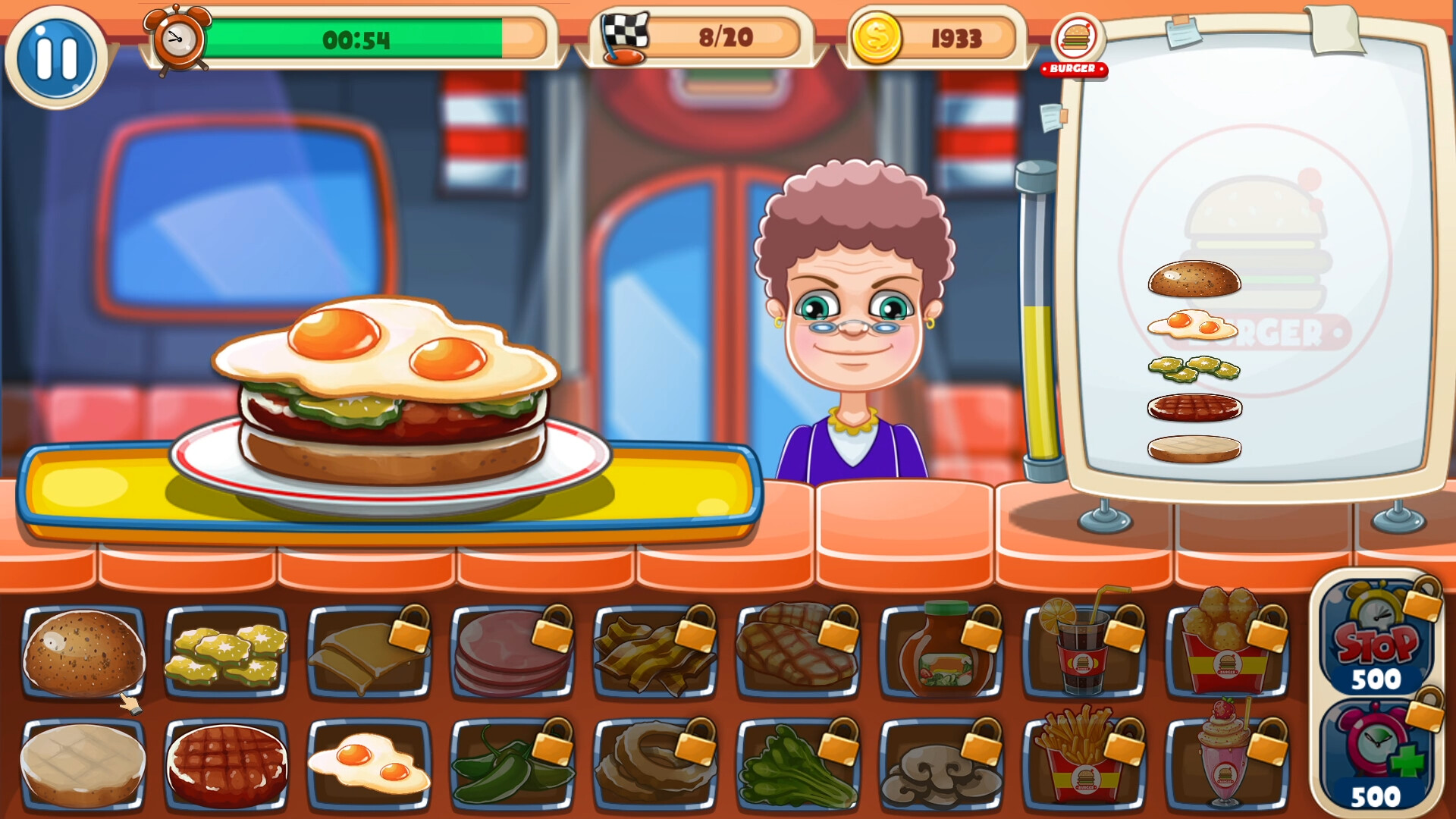 Top Burger Shop Simulator