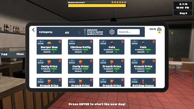 Restaurant Owner: A Restaurant Simulator