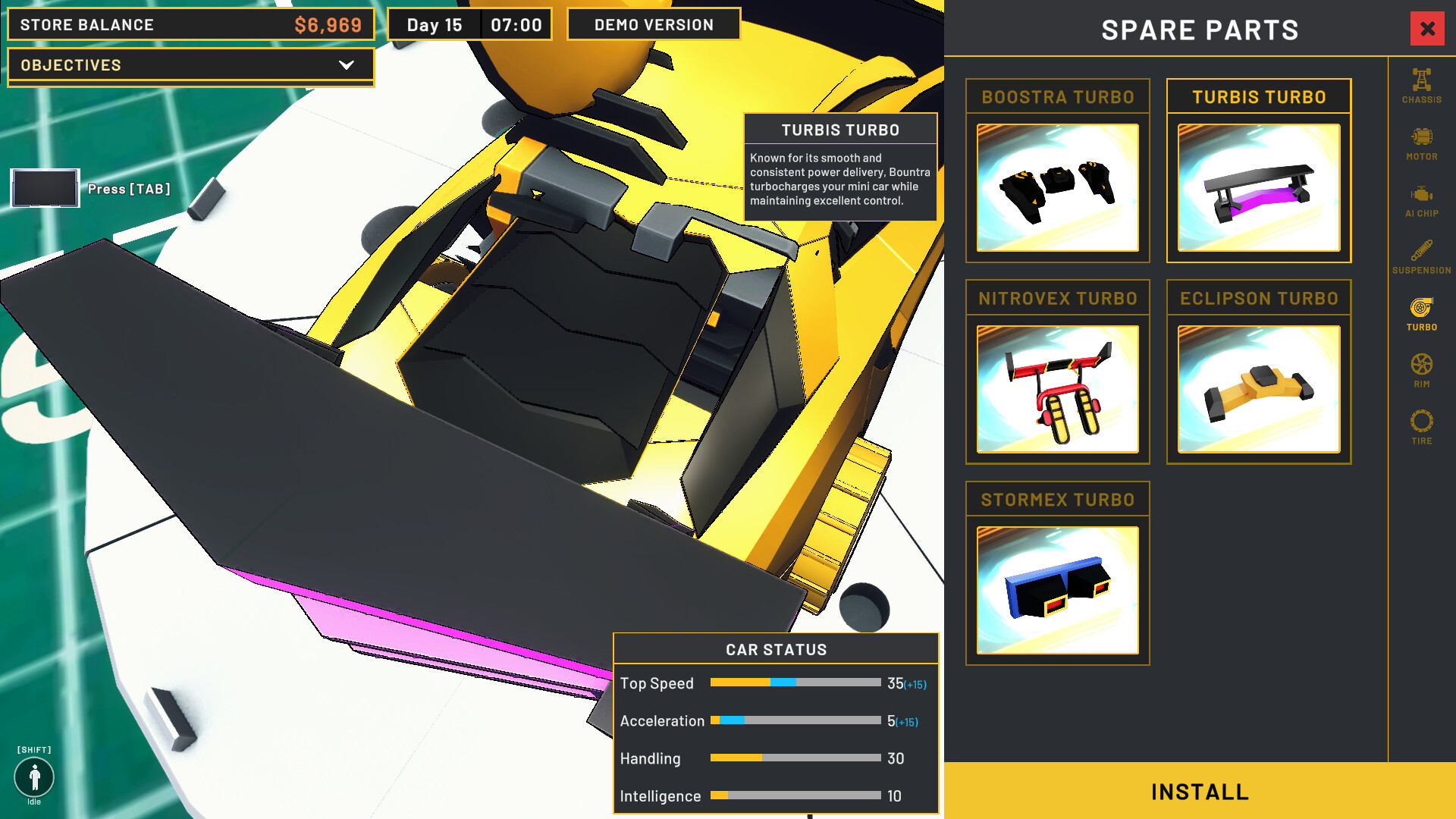 Mini Racer Car Shop Simulator