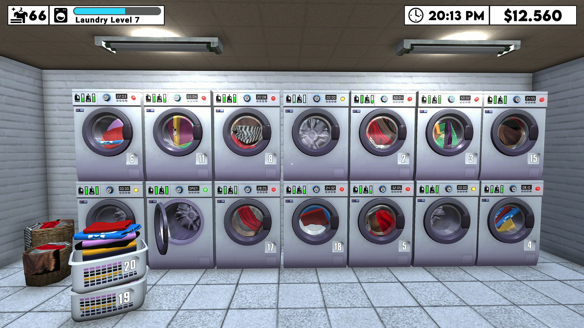 Laundry Service Simulator