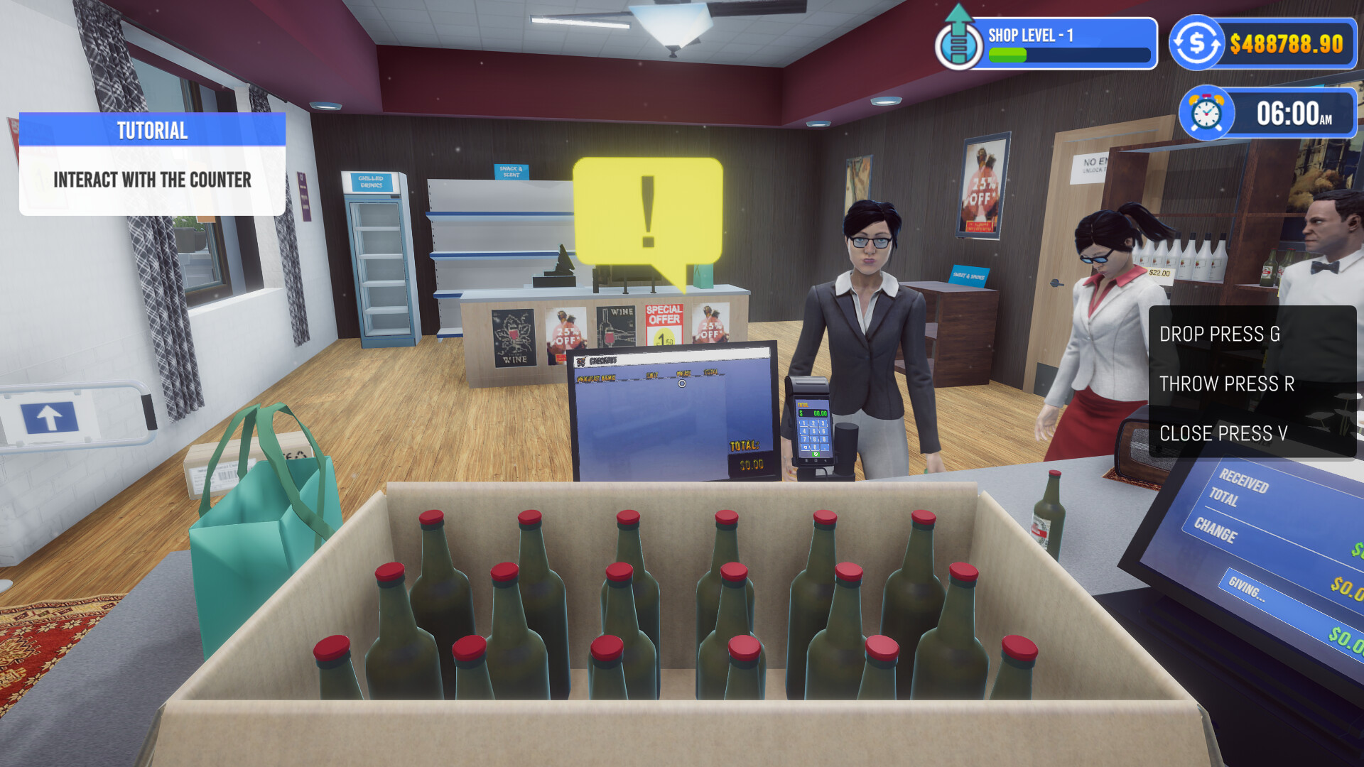 Liquor and Wine Shop Simulator: Store Simulator