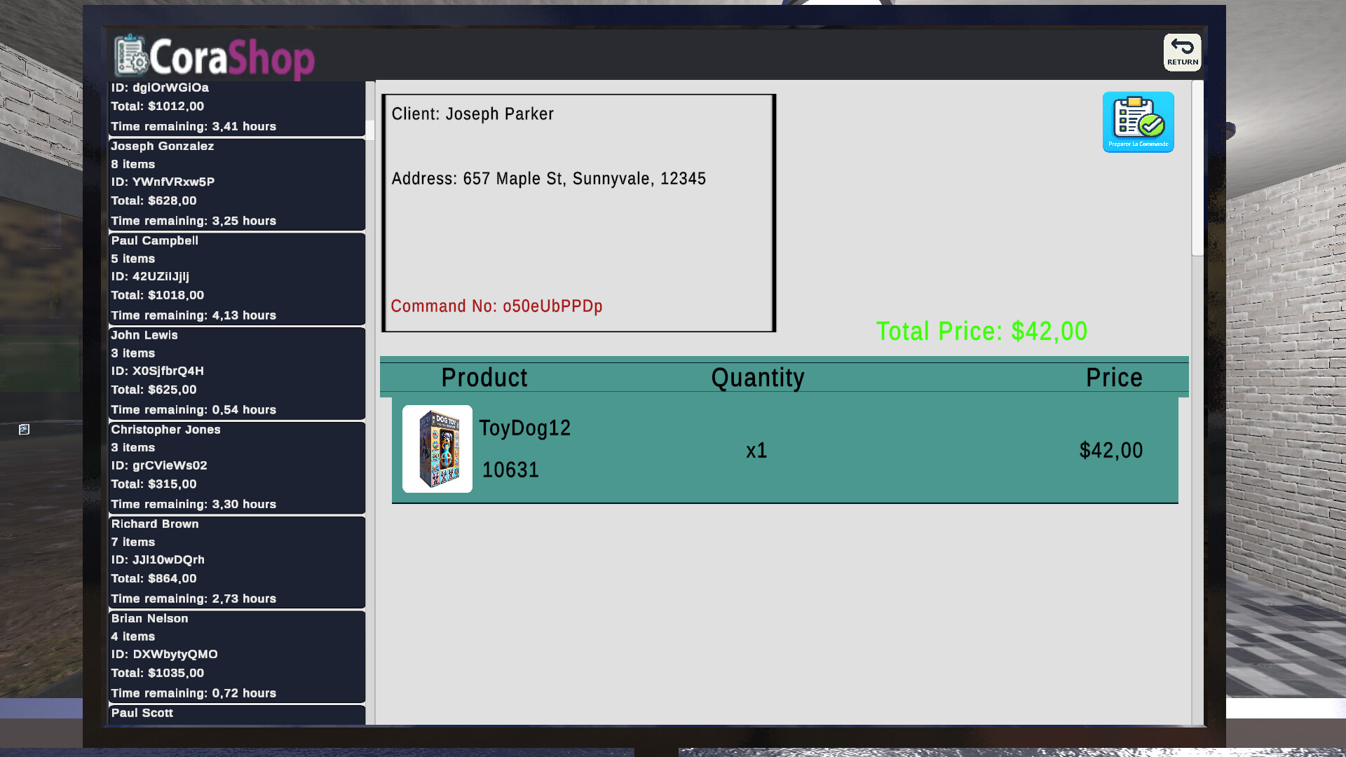 Global Shipping Simulator