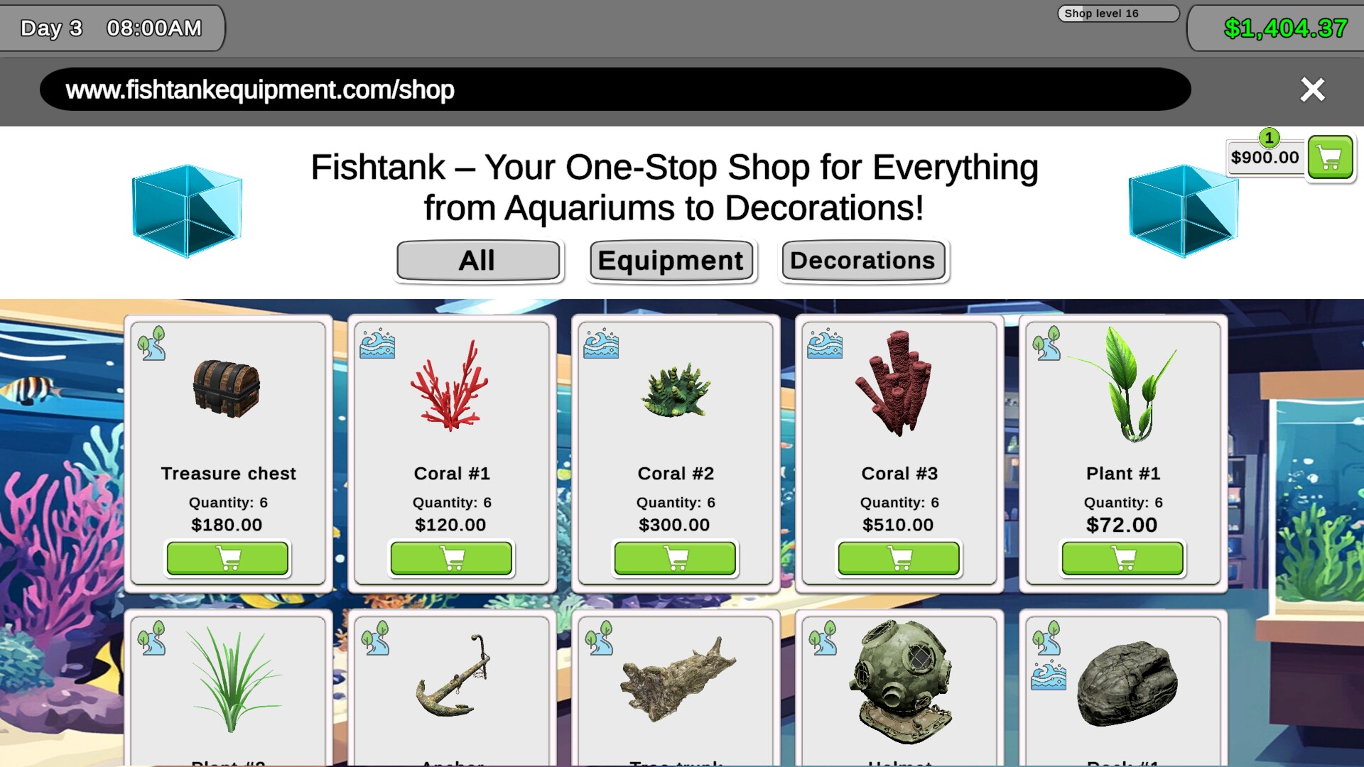 Fish Shop Simulator