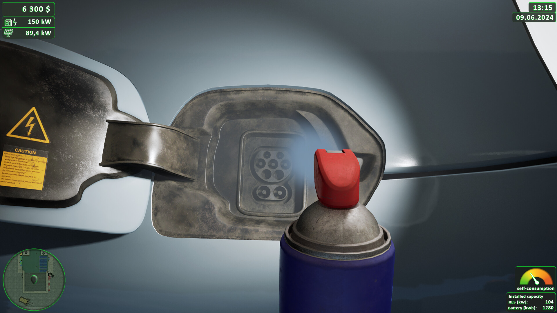 EV Station Simulator