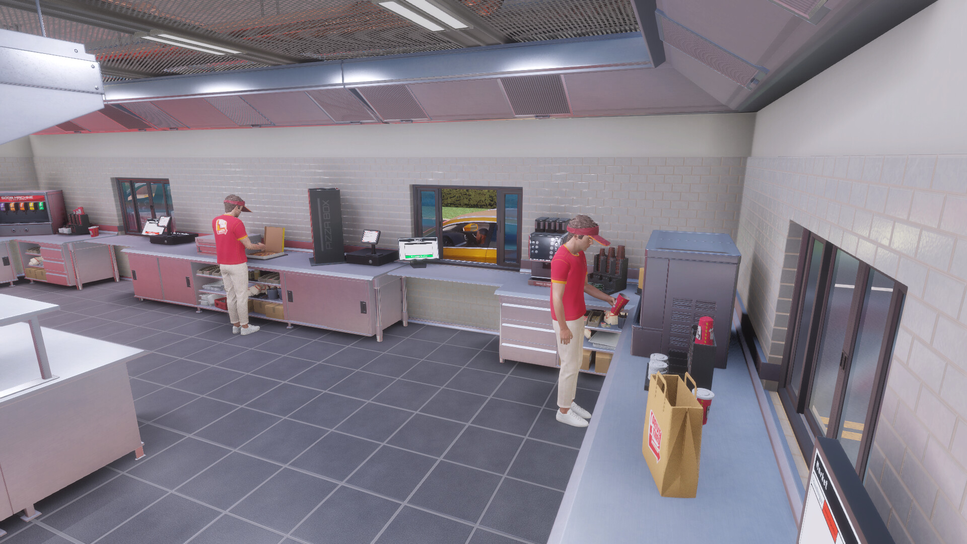 Drive Thru Simulator