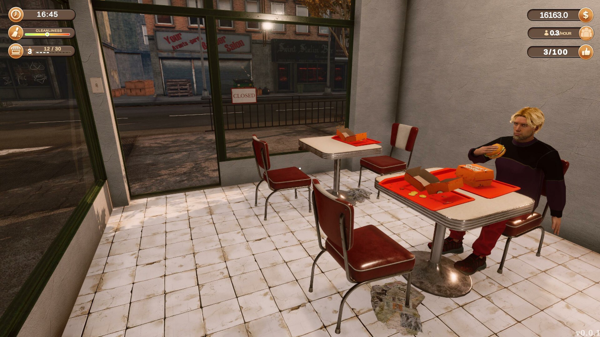 Corner Kitchen Fast Food Simulator
