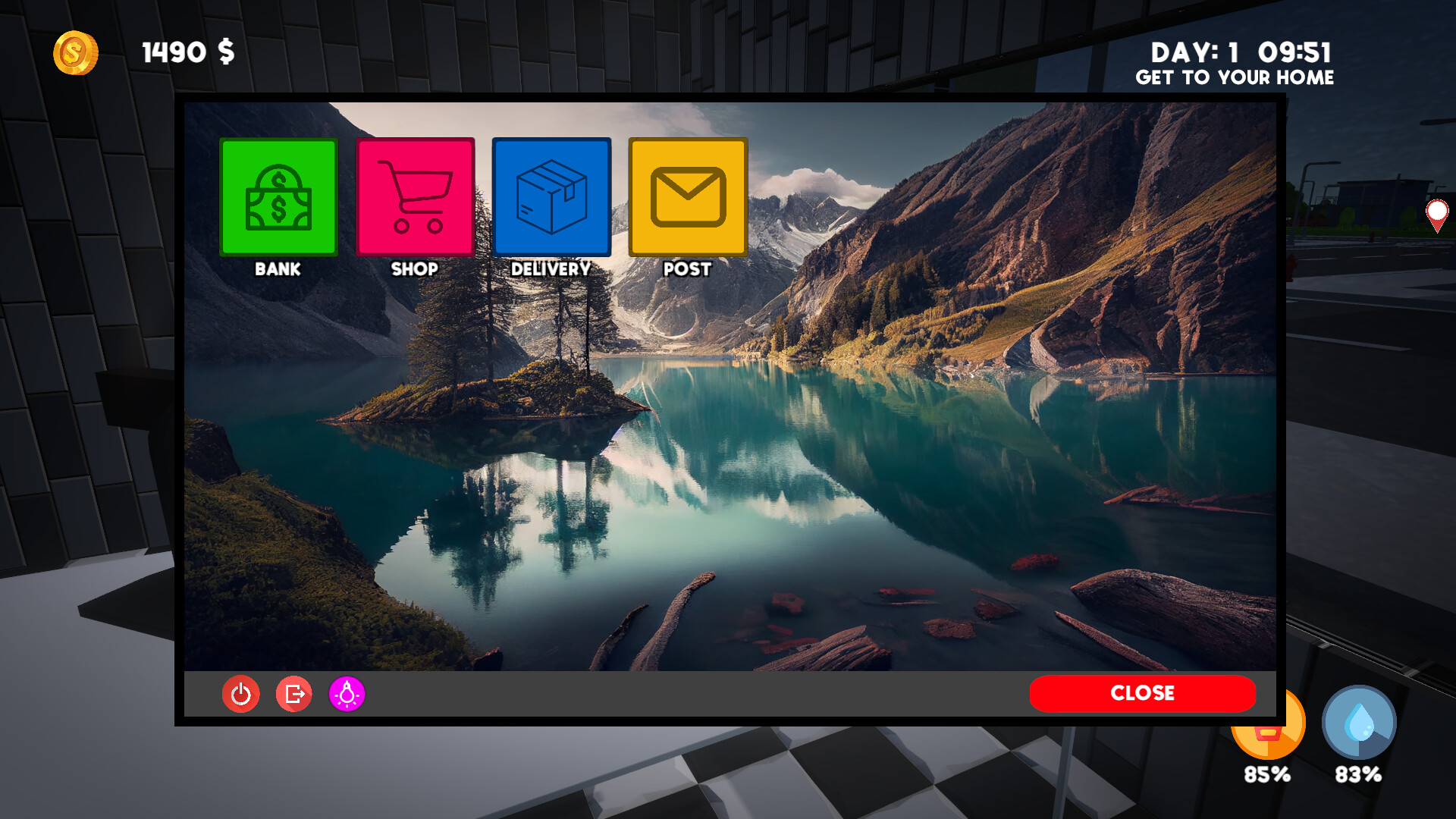 Delivery Point Simulator