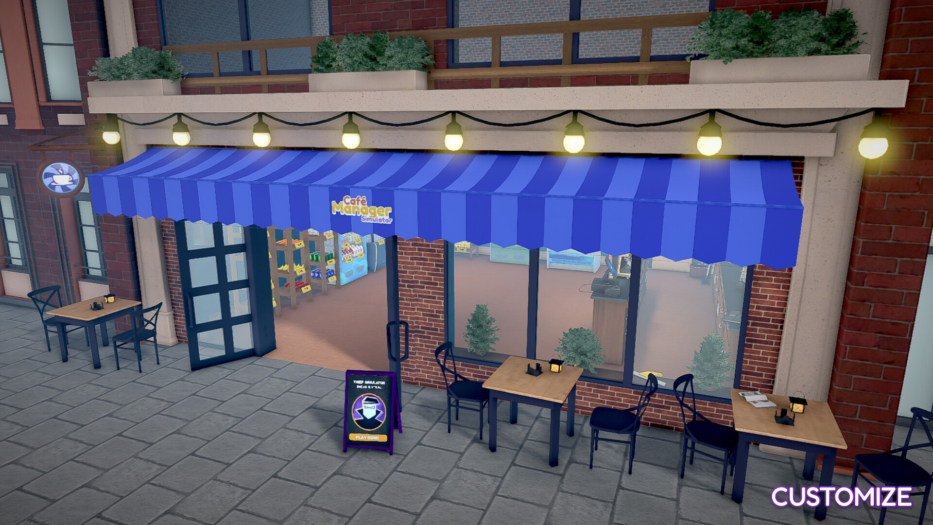 Café Manager Simulator