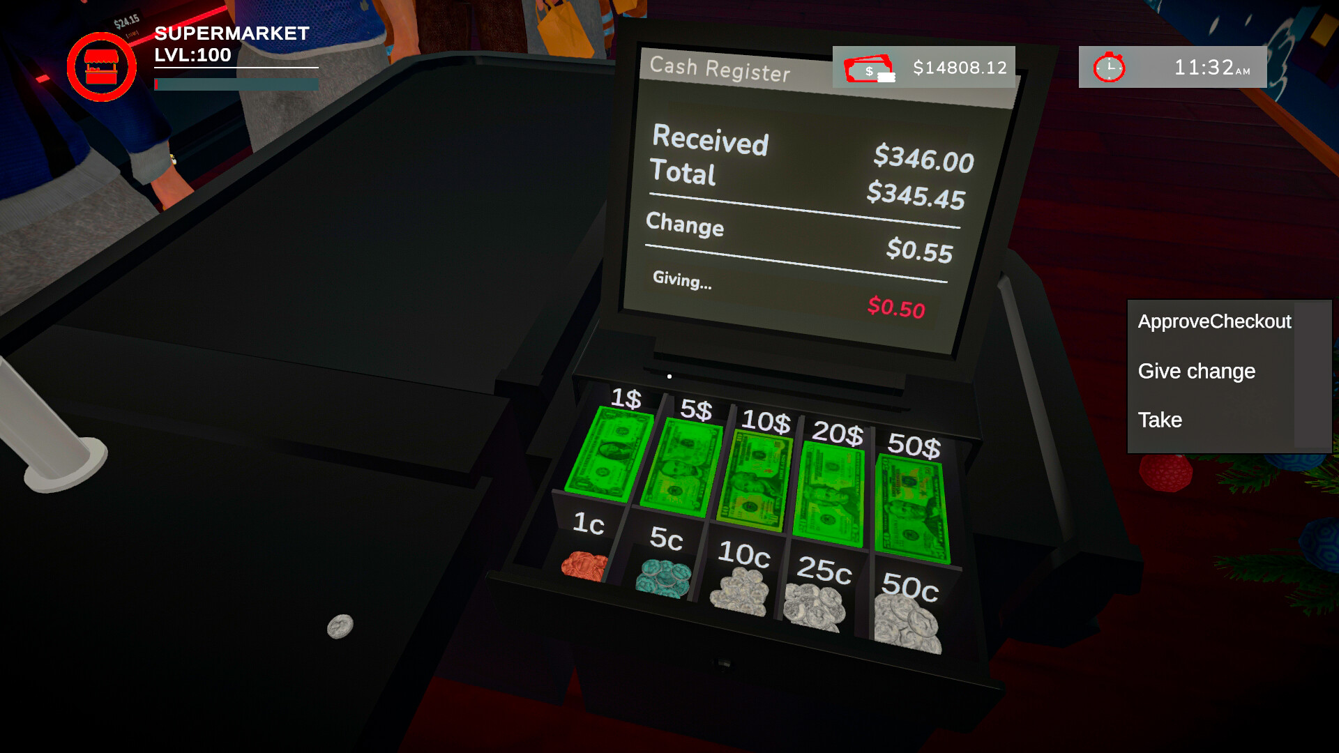 Christmas Store: Santa’s Supermarket Simulator