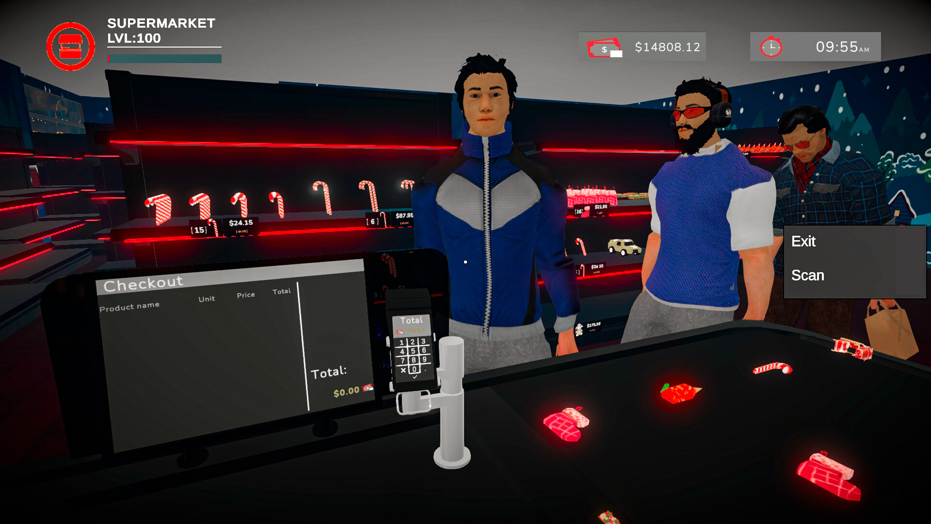 Christmas Store: Santa’s Supermarket Simulator