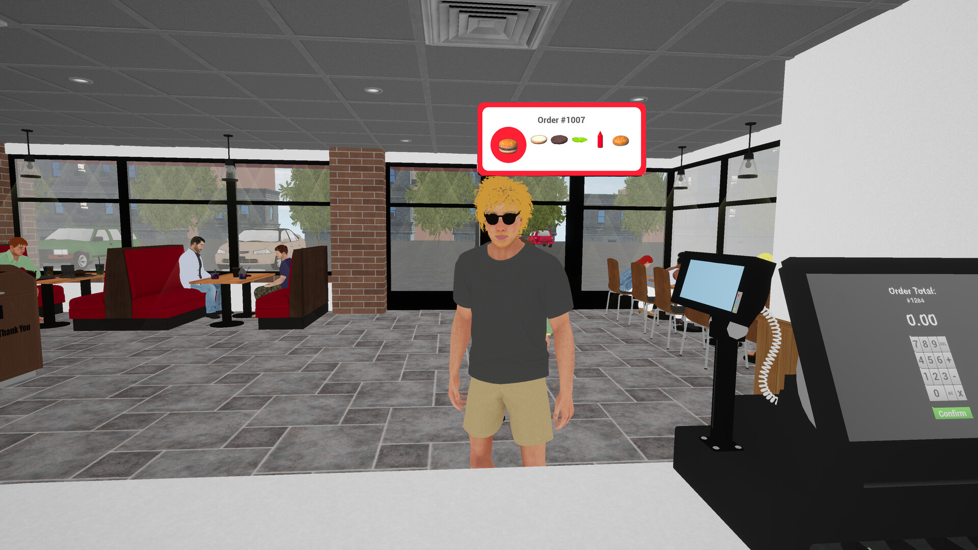 Burger Flipper: A Fast Food Restaurant Simulator