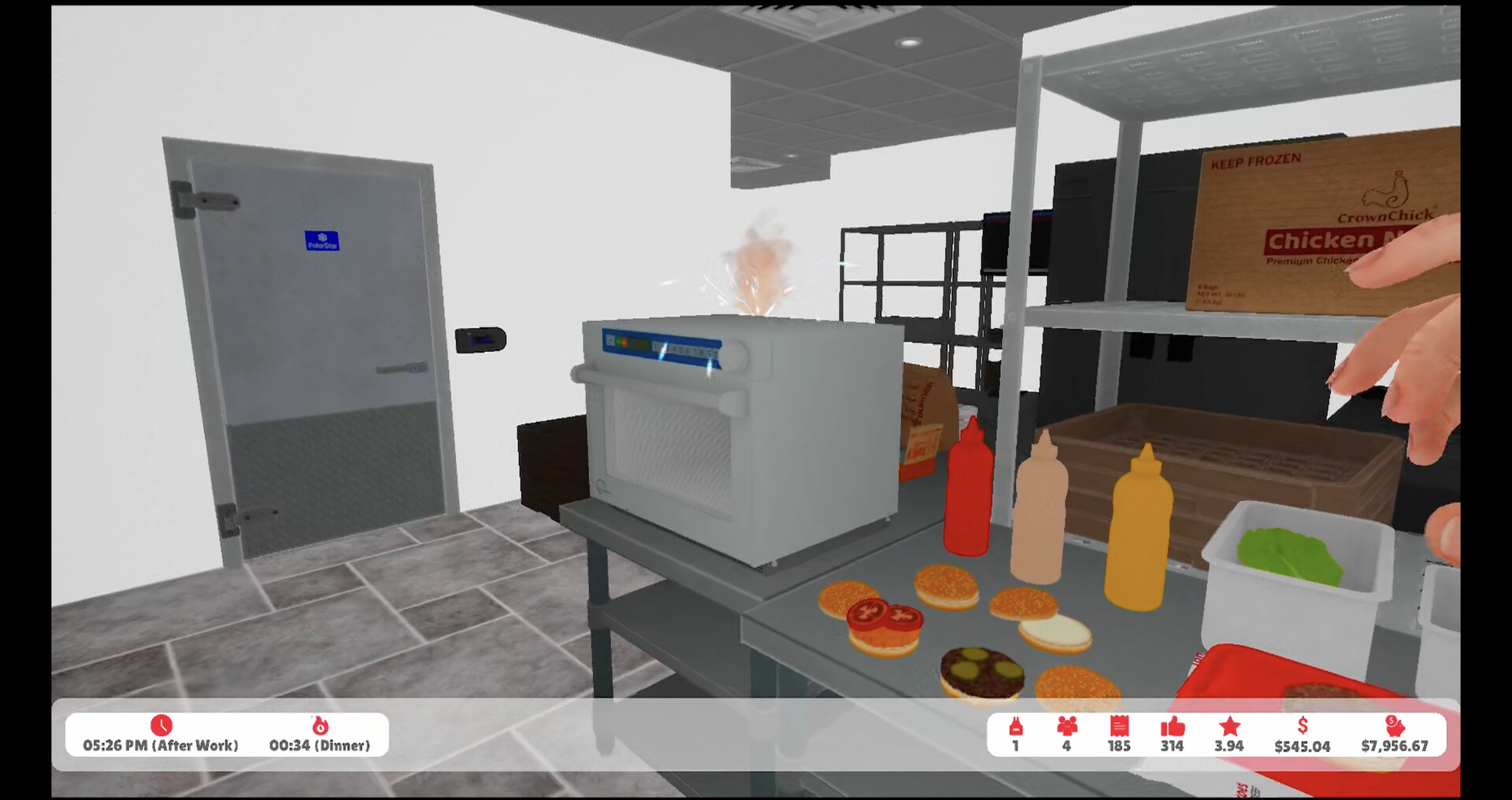 Burger Flipper: A Fast Food Restaurant Simulator