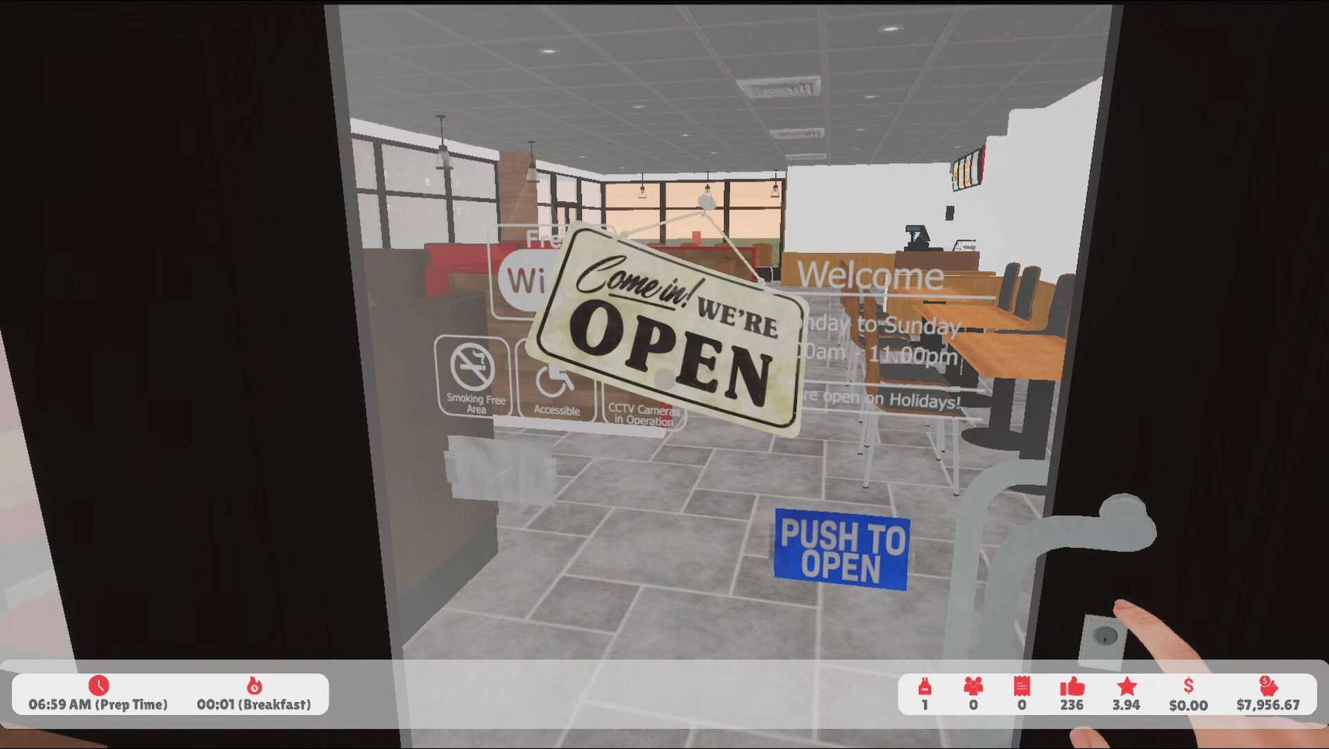 Burger Flipper: A Fast Food Restaurant Simulator