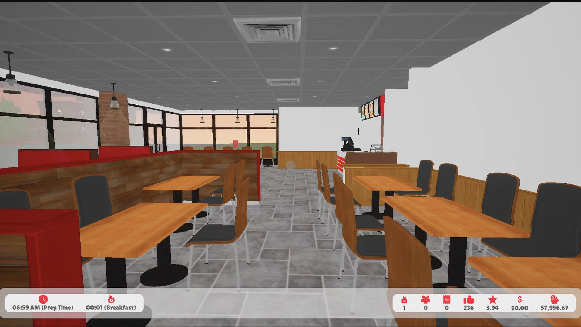 Burger Flipper: A Fast Food Restaurant Simulator