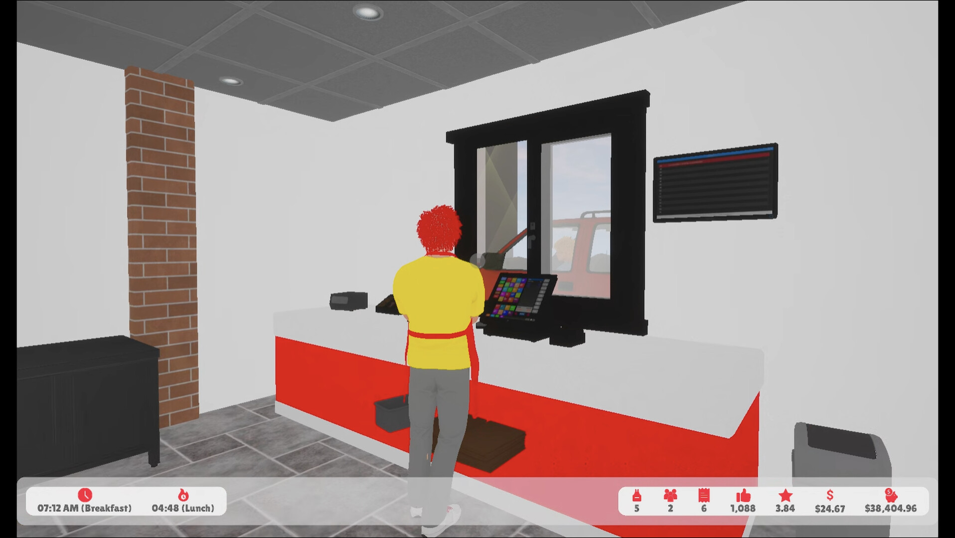 Burger Flipper: A Fast Food Restaurant Simulator