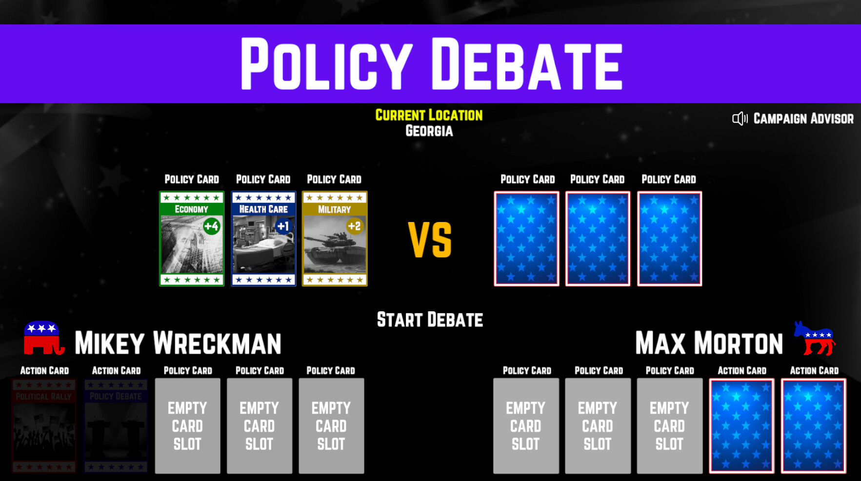 American Election Simulator