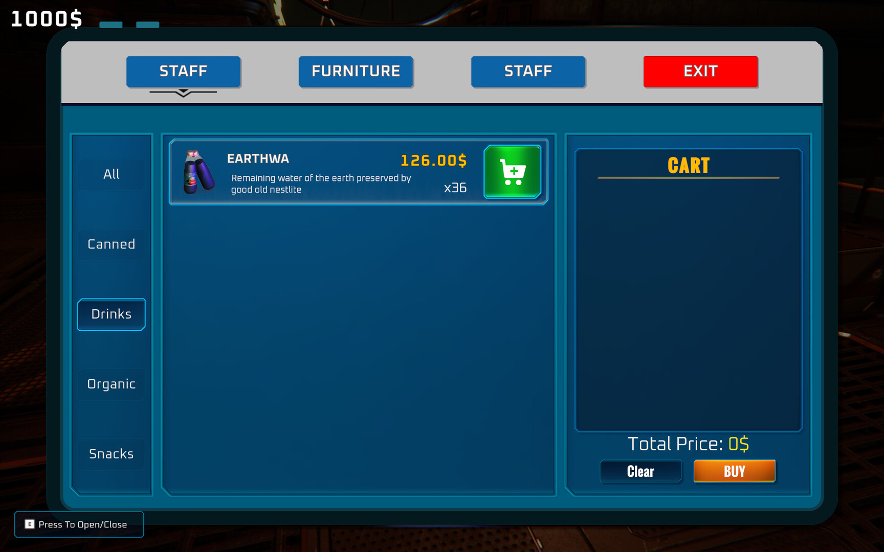 Alien Market Simulator