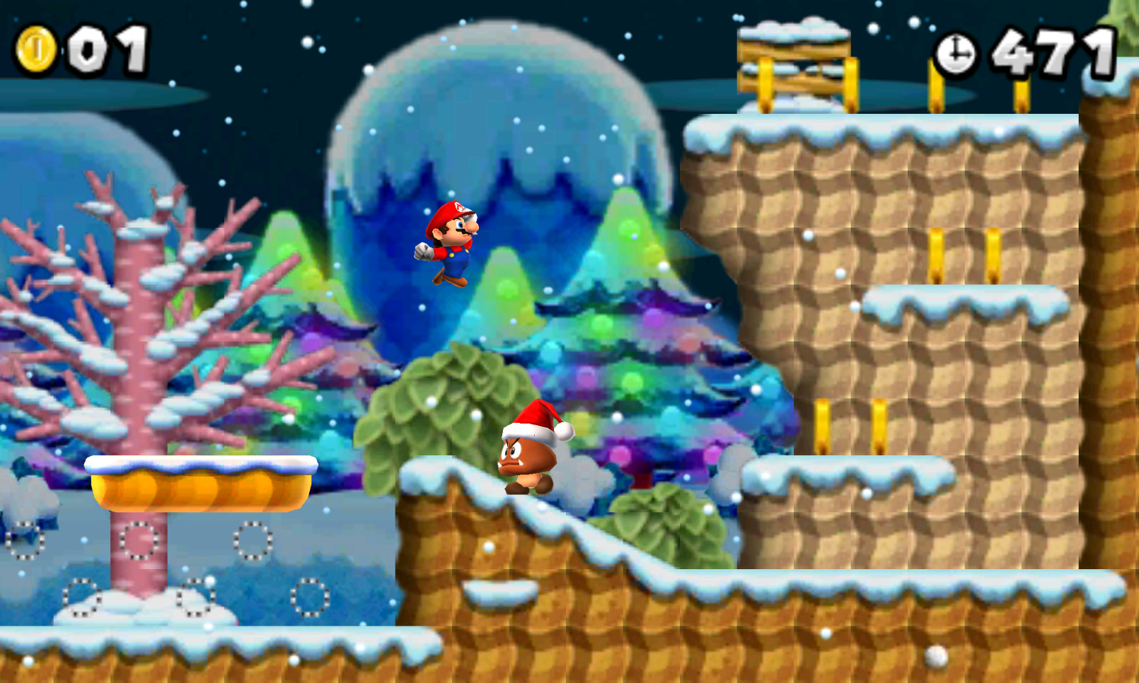 Finally A NSMB2 Christmas Mod