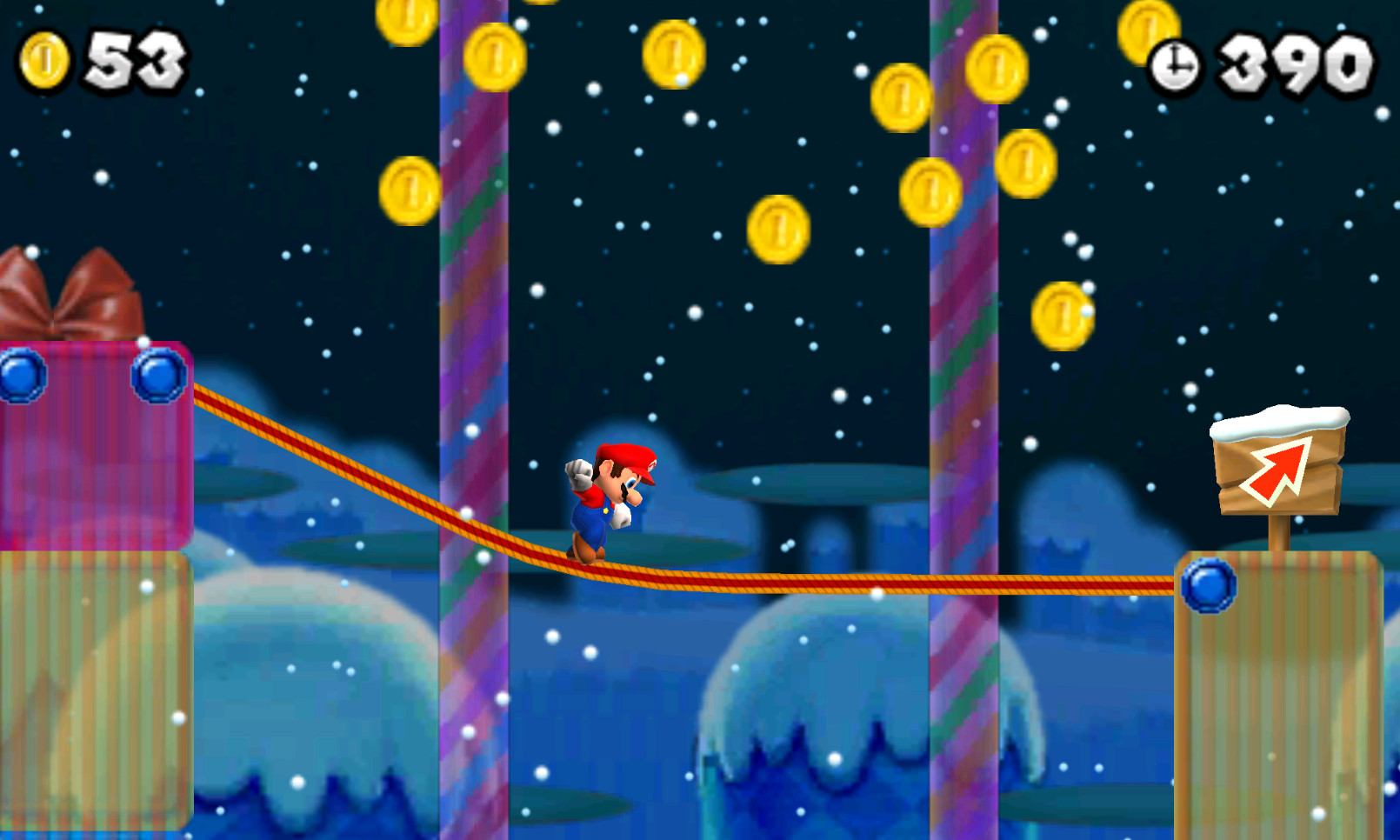 Finally A NSMB2 Christmas Mod