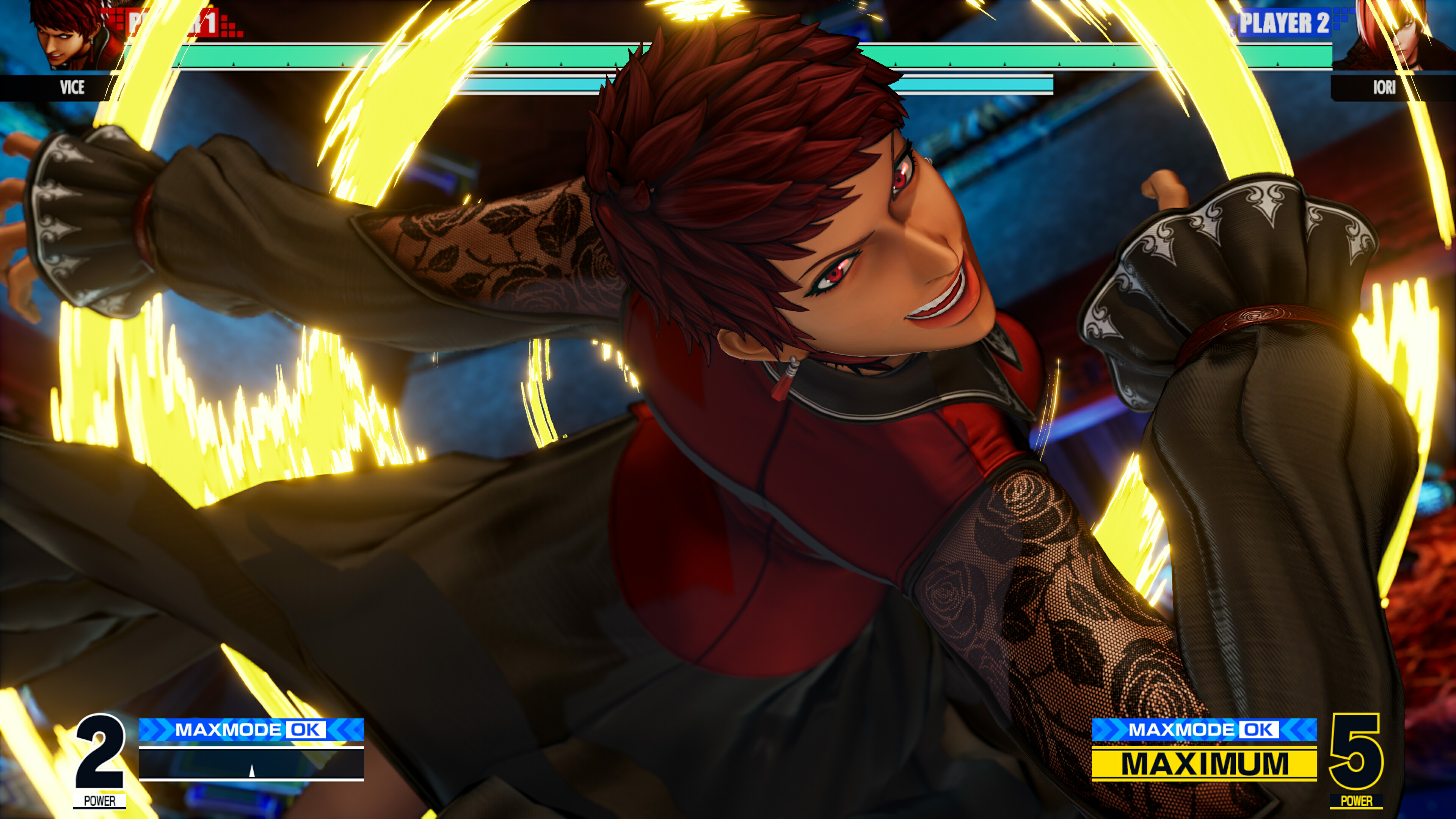 The King of Fighters XV: Characters Mature &amp; Vice