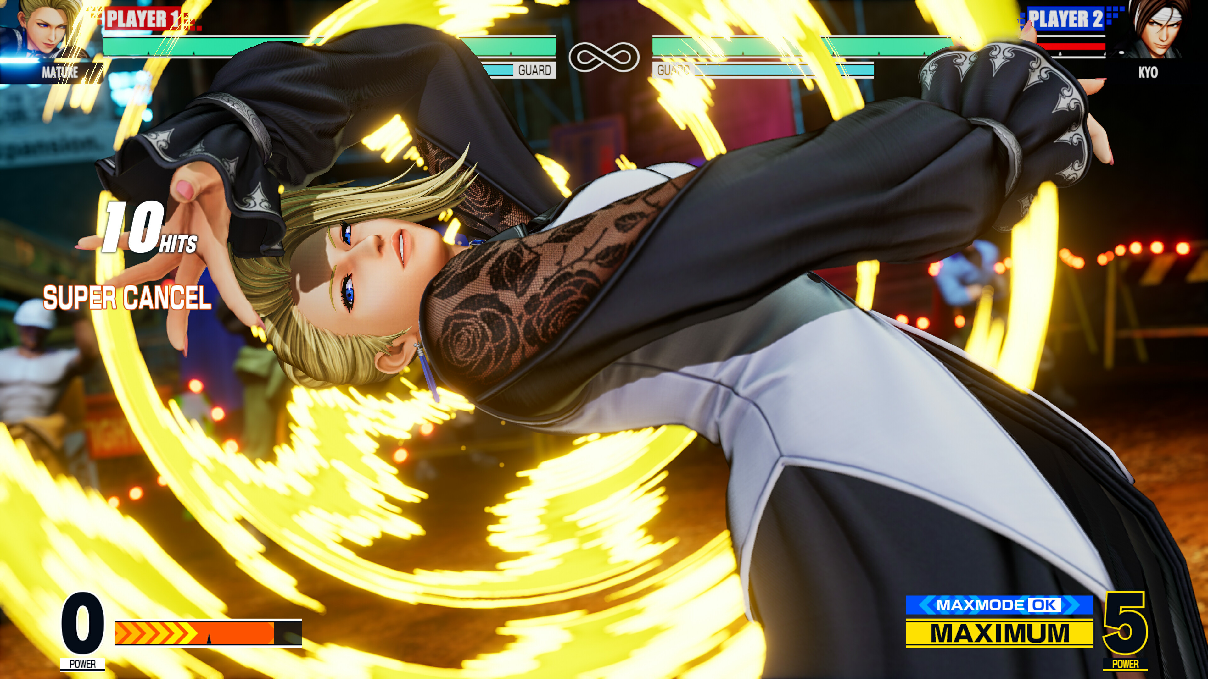 The King of Fighters XV: Characters Mature &amp; Vice
