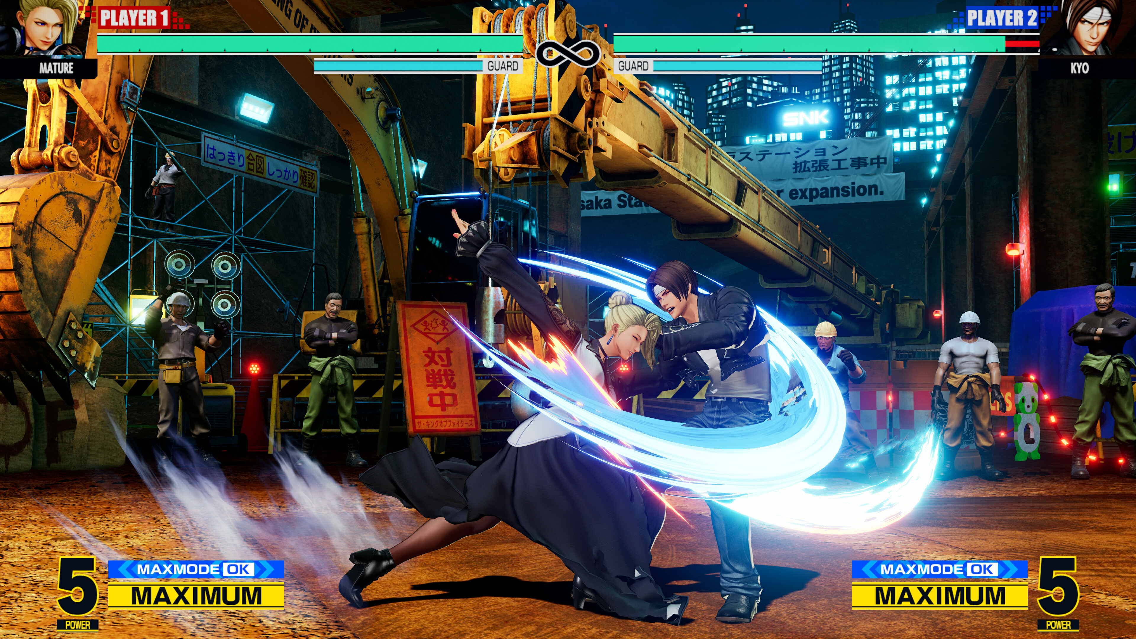 The King of Fighters XV: Characters Mature &amp; Vice
