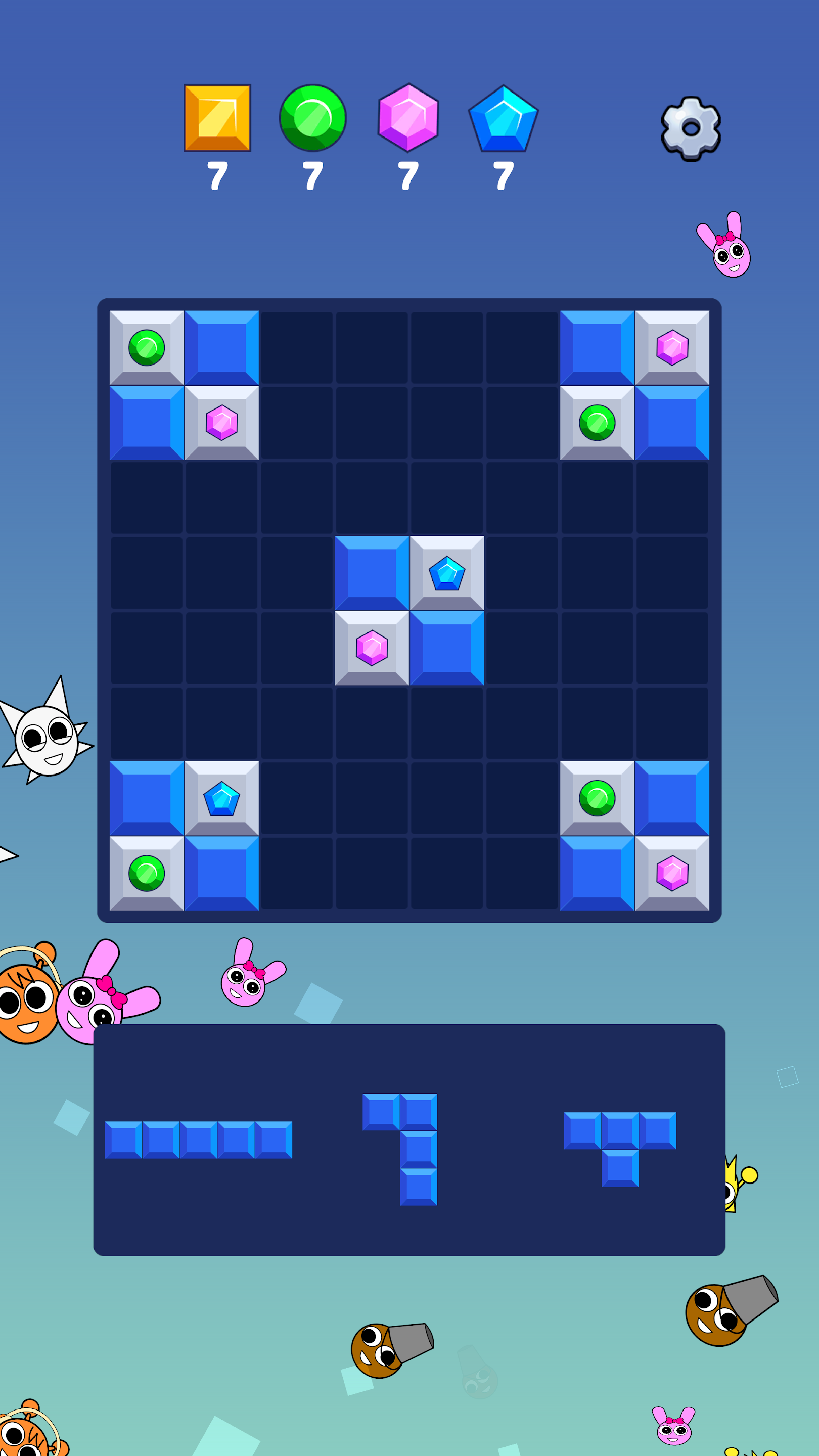 Sprunki Block Puzzle