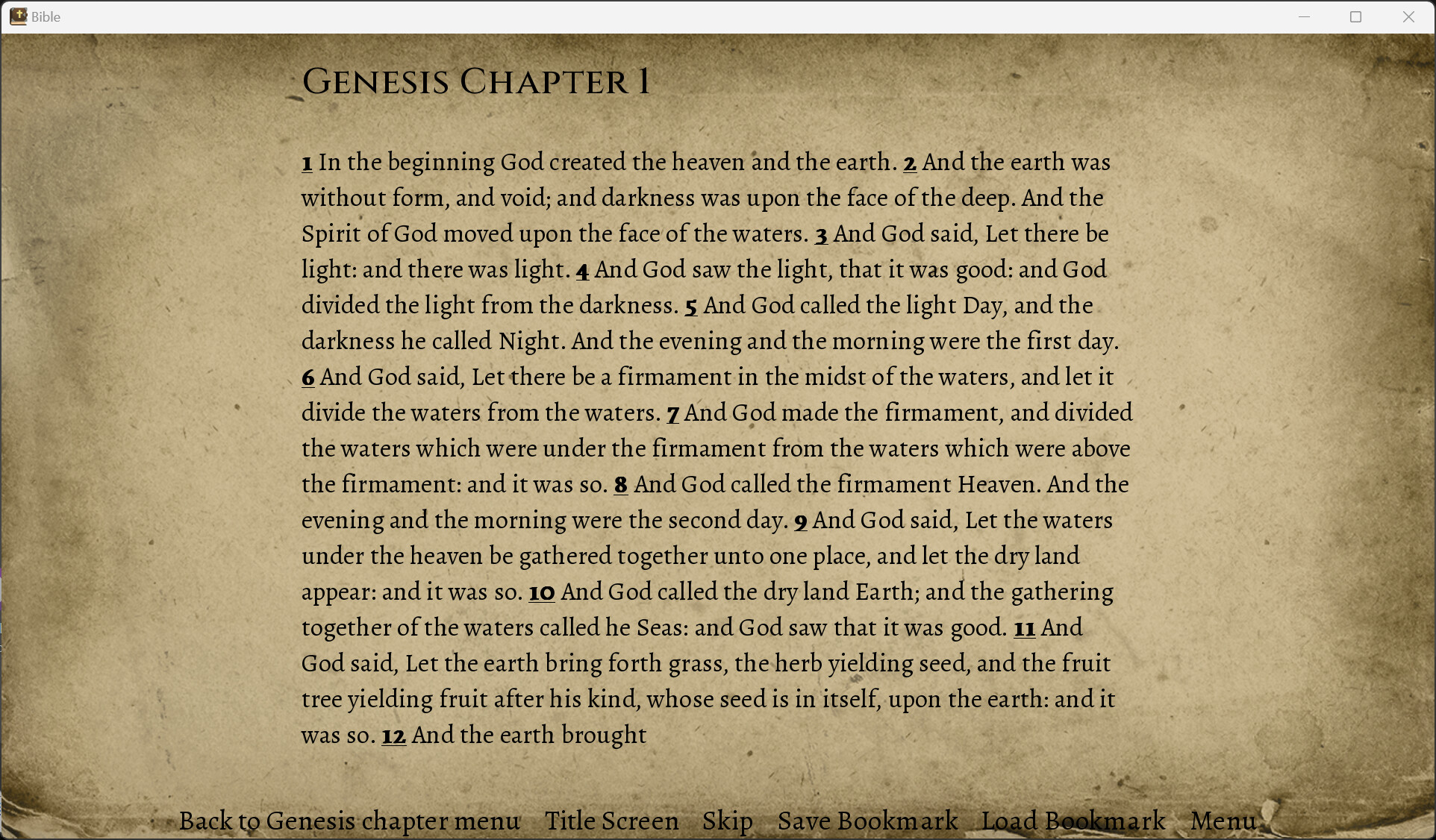 The Bible