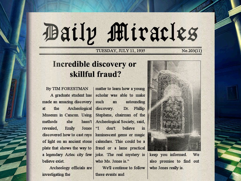 The Treasures of Montezuma