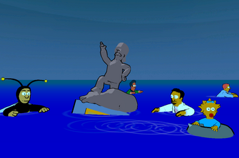 The Simpsons: Night of the Dolphin!