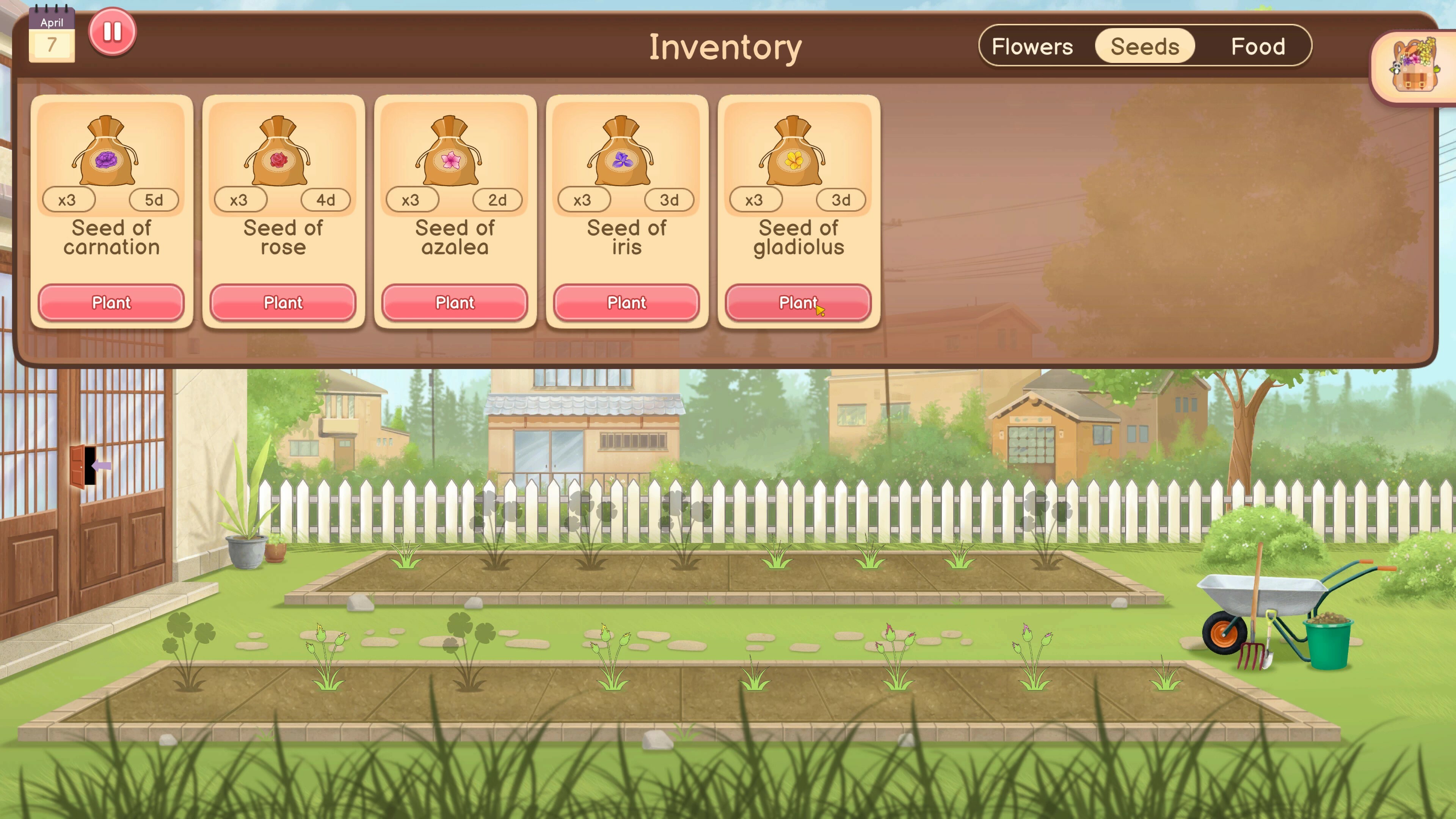 Hanako’s flower shop