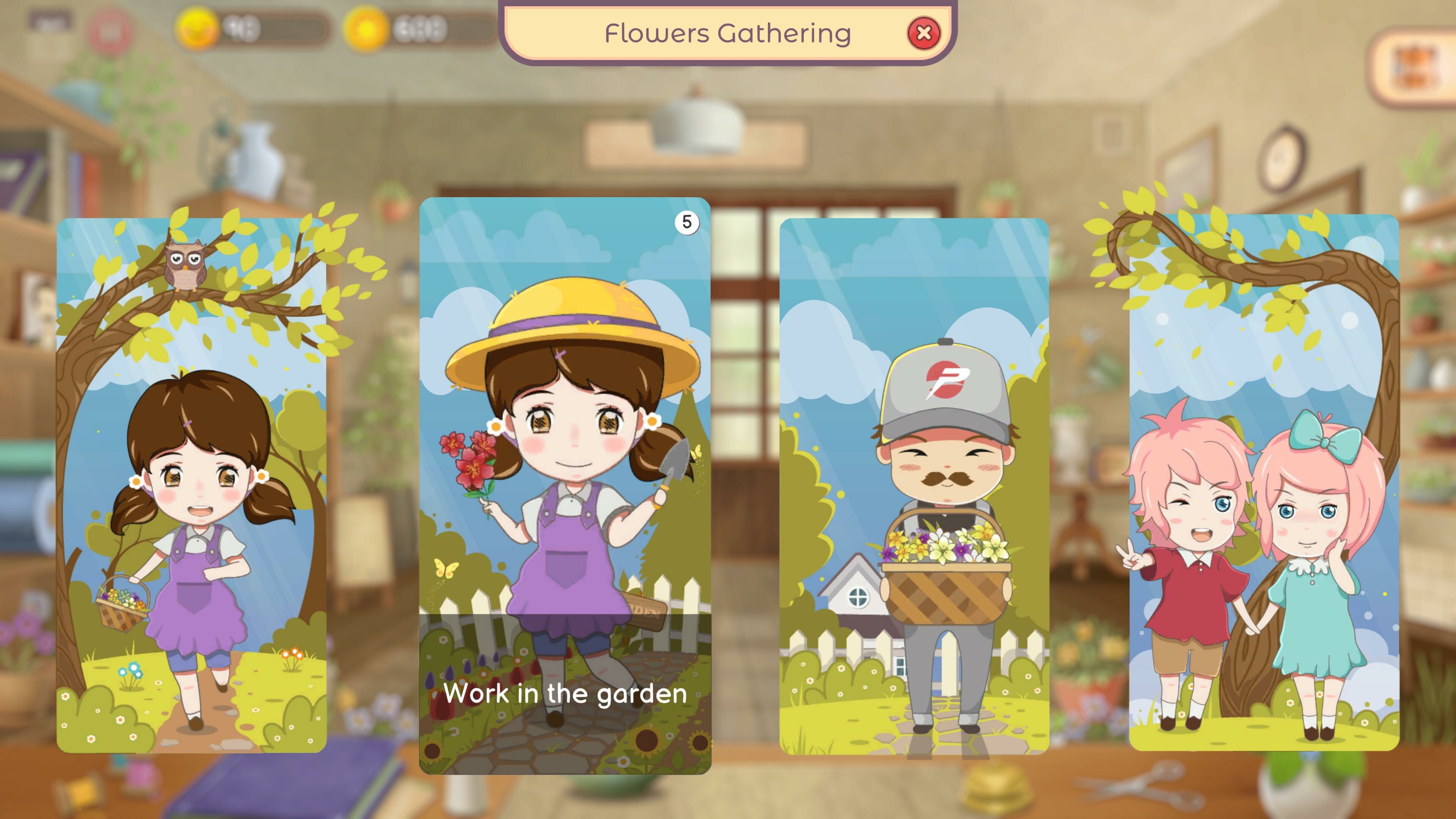 Hanako’s flower shop