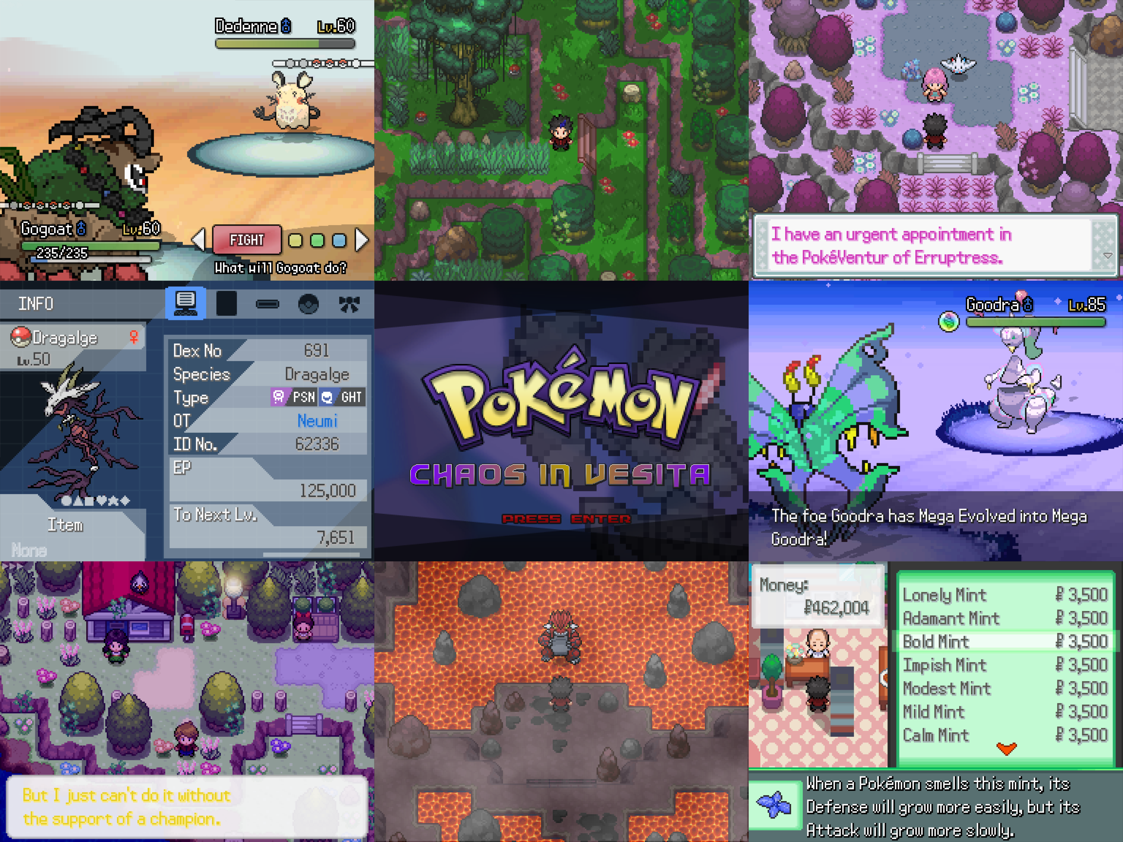 Pokémon Chaos in Vesita