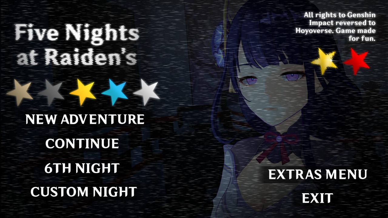 Five Nights at Raiden’s